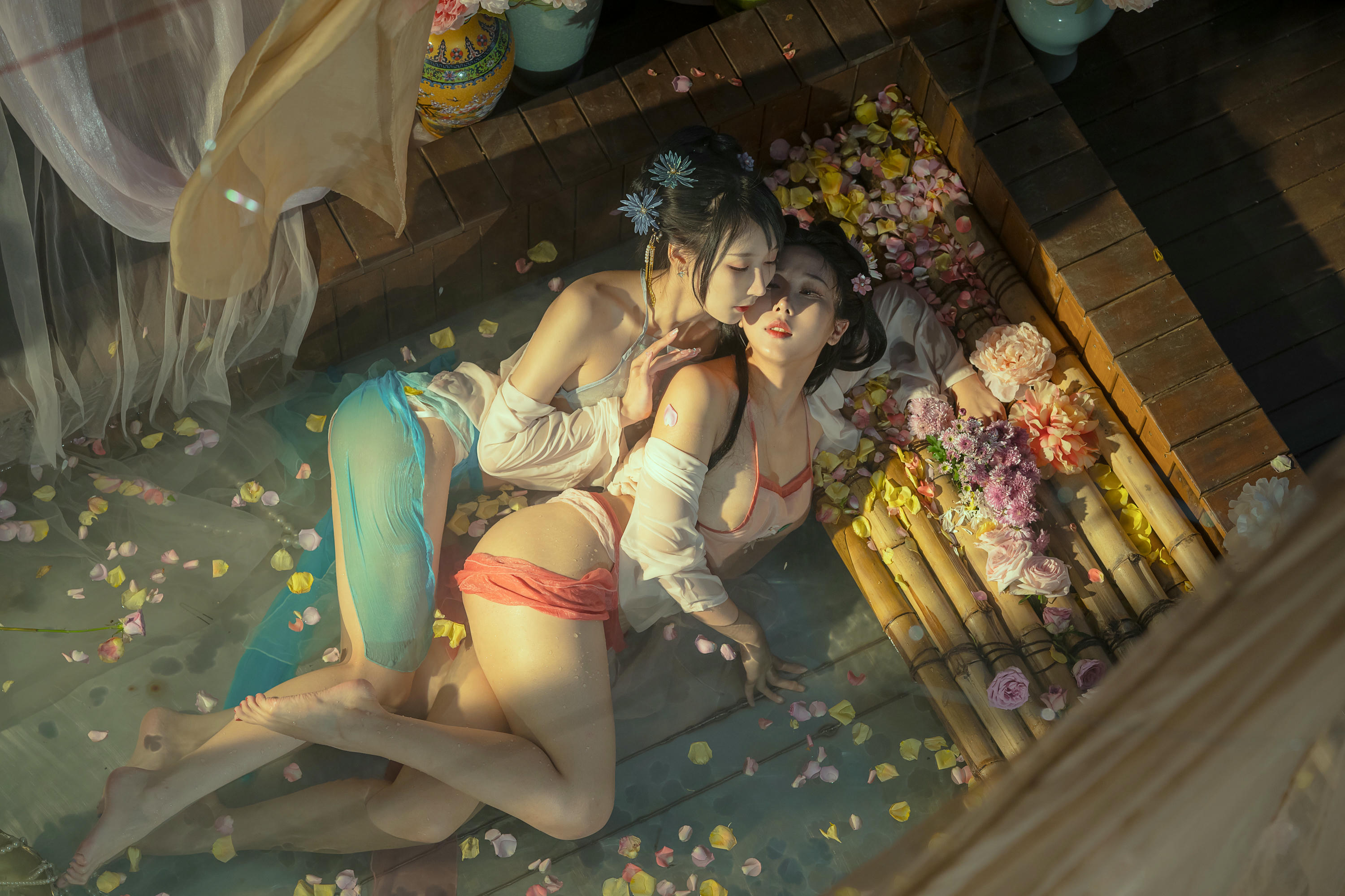 云溪溪 NO.025 奶桃桃 水池 [42P1V-1.38GB]_第2集