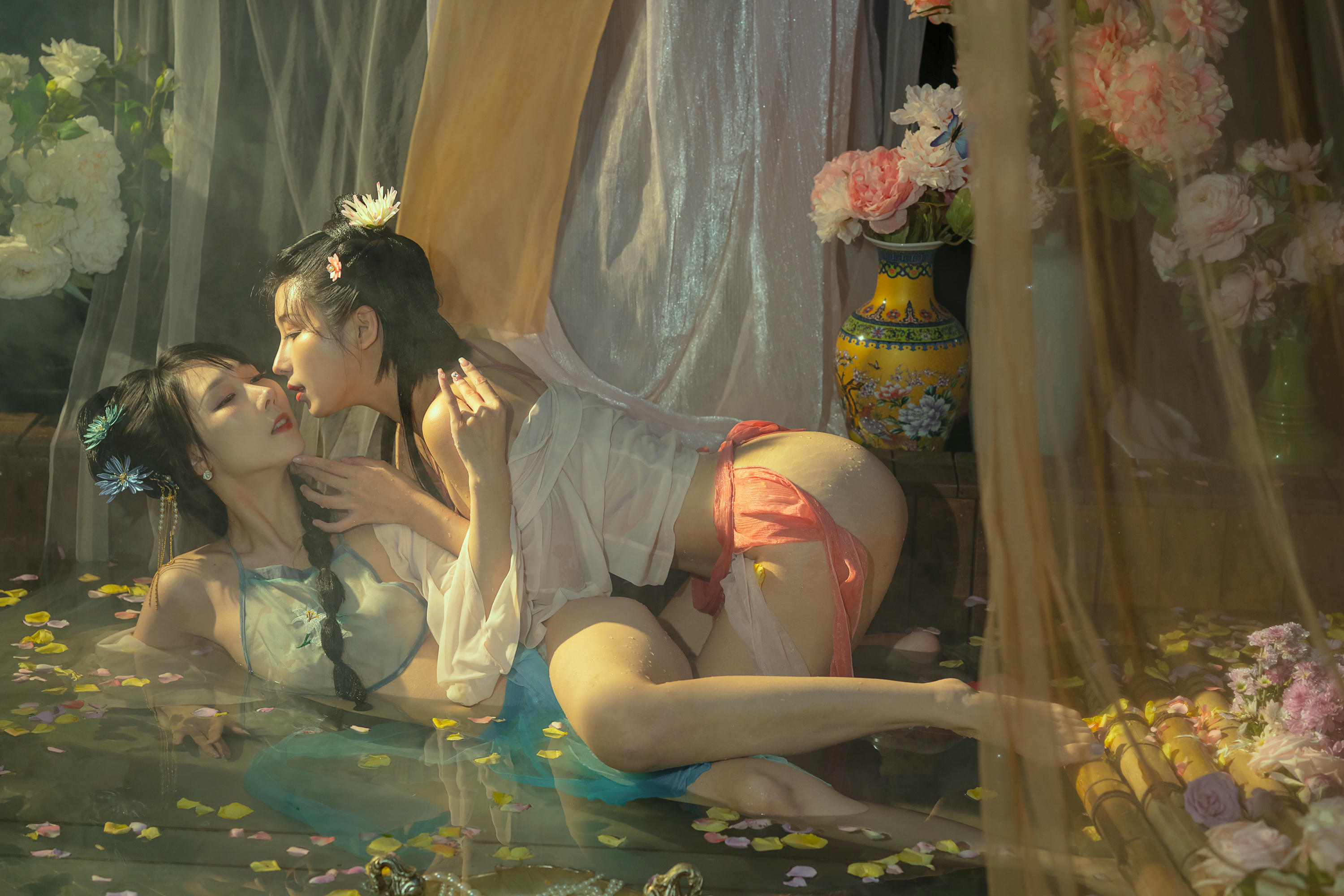 云溪溪 NO.025 奶桃桃 水池 [42P1V-1.38GB]_第2集