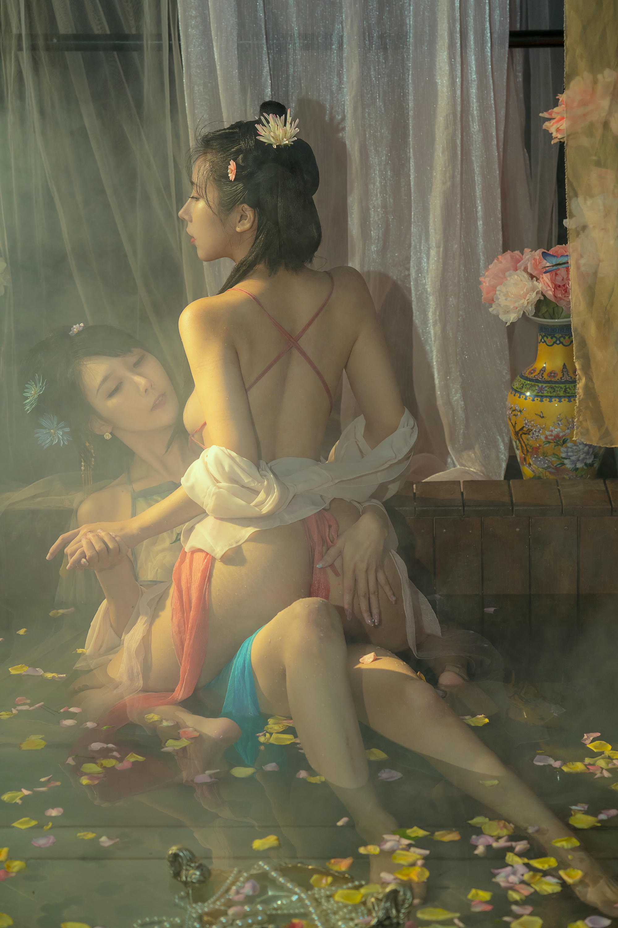 云溪溪 NO.025 奶桃桃 水池 [42P1V-1.38GB]_第2集