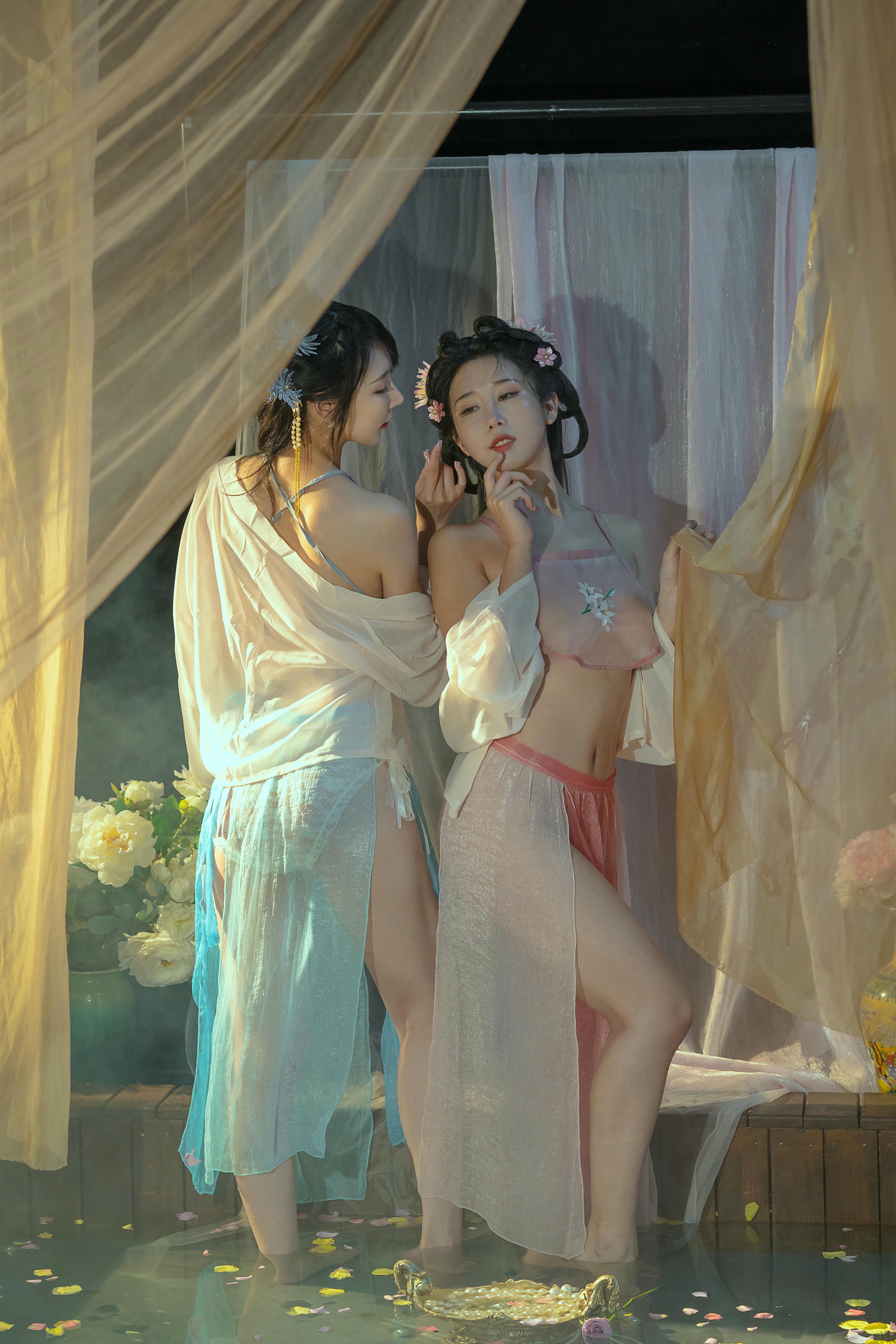 云溪溪 NO.025 奶桃桃 水池 [42P1V-1.38GB]_第1集