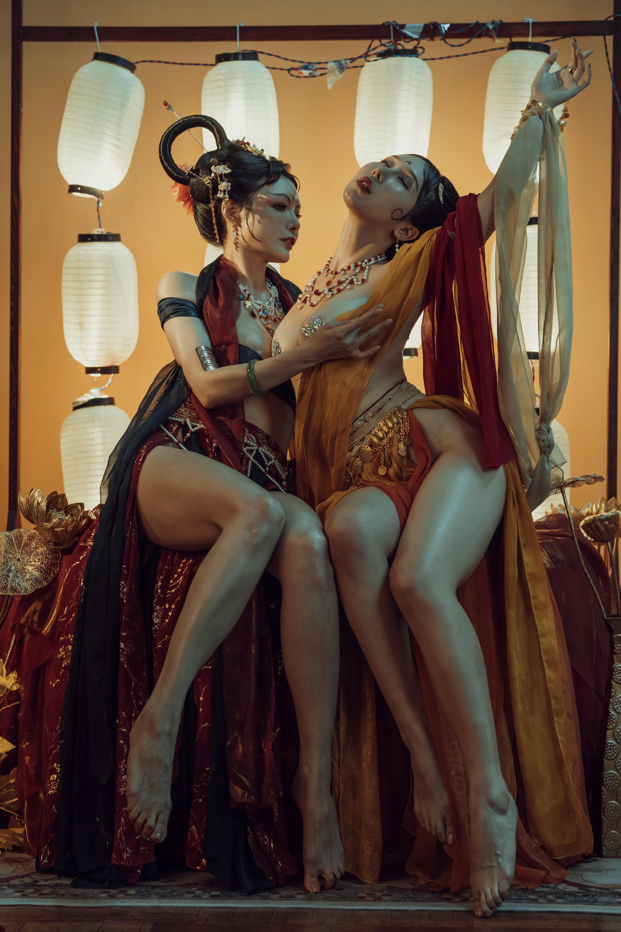 云溪溪 NO.027 火锅味的奶桃桃&秋和柯基 红尘梦 [40P1V 701MB]_第1集