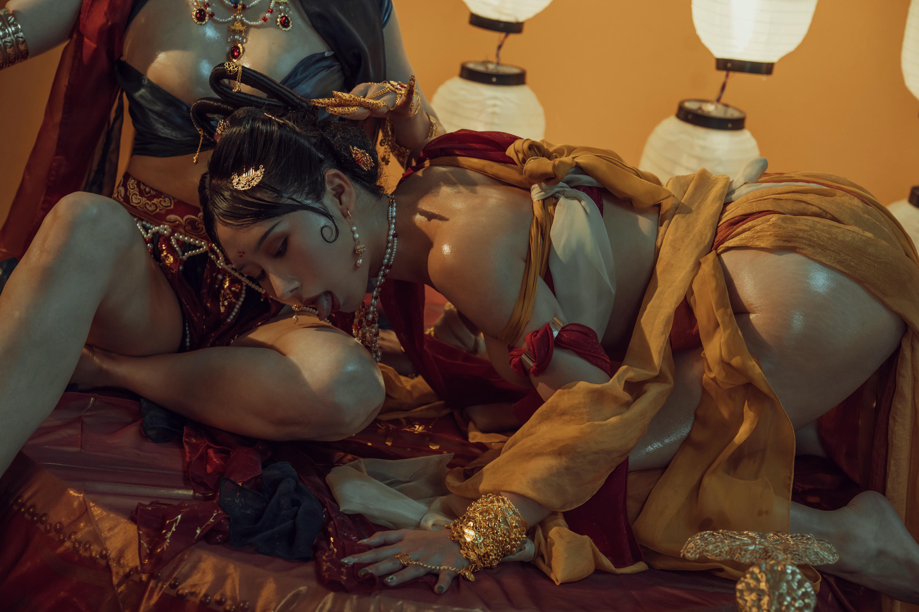 云溪溪 NO.027 火锅味的奶桃桃&秋和柯基 红尘梦 [40P1V 701MB]_第1集