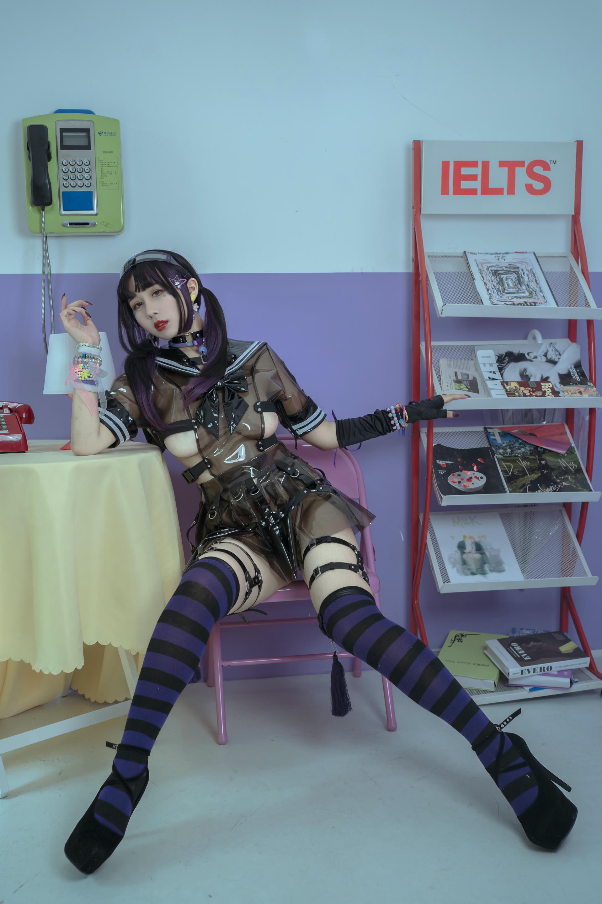 云溪溪 NO.033 奶桃 幻想学院 [51P-439MB]_第1集