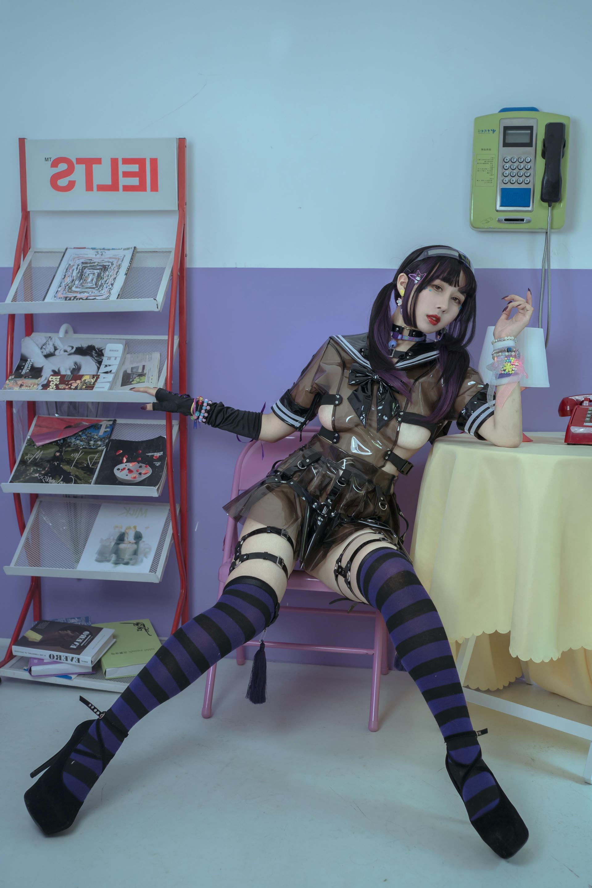 云溪溪 NO.033 奶桃 幻想学院 [51P-439MB]_第3集