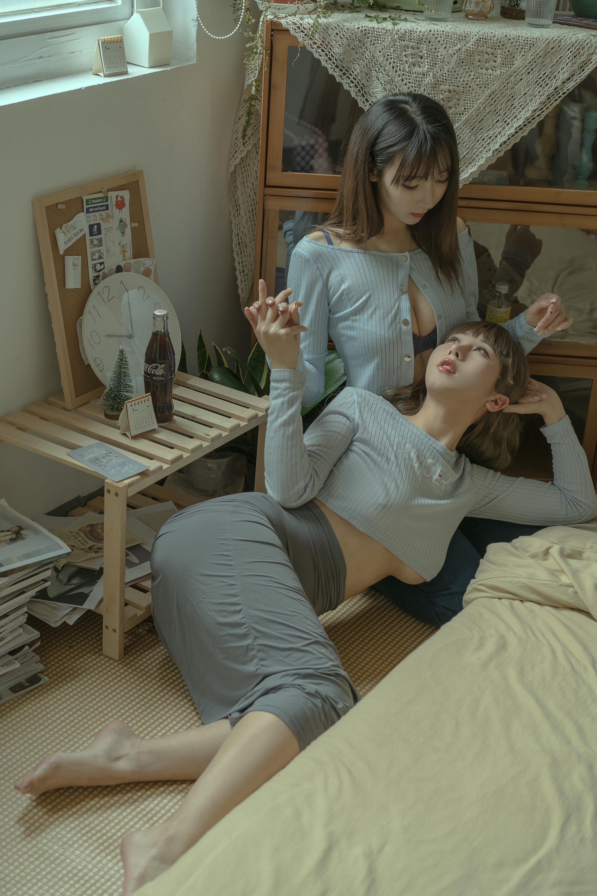 云溪溪 NO.036 &奶桃 日系百合 [60P1V 1.57GB]_第1集