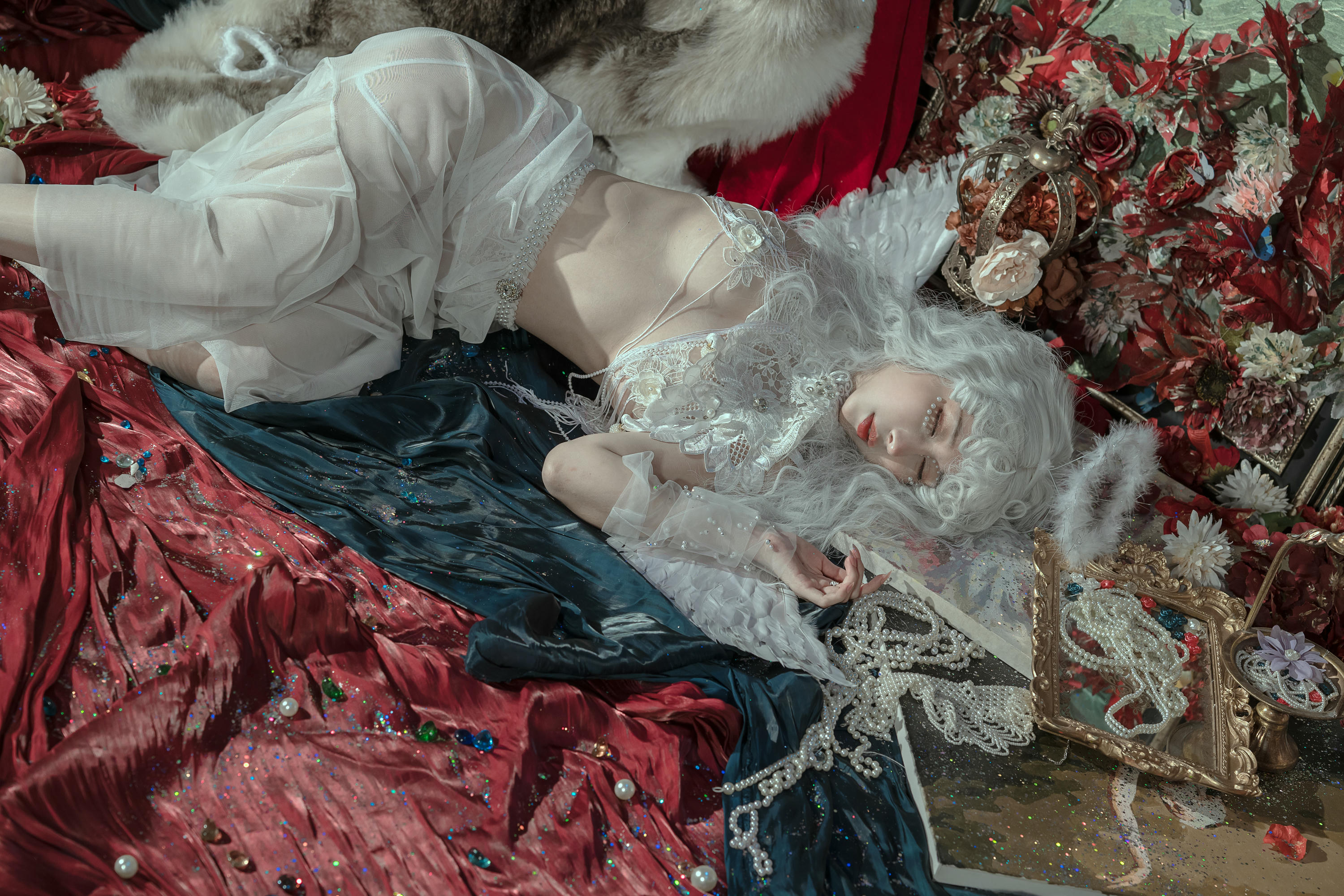 云溪溪 NO.038 奶桃桃 天使 [50P 382MB]_第1集