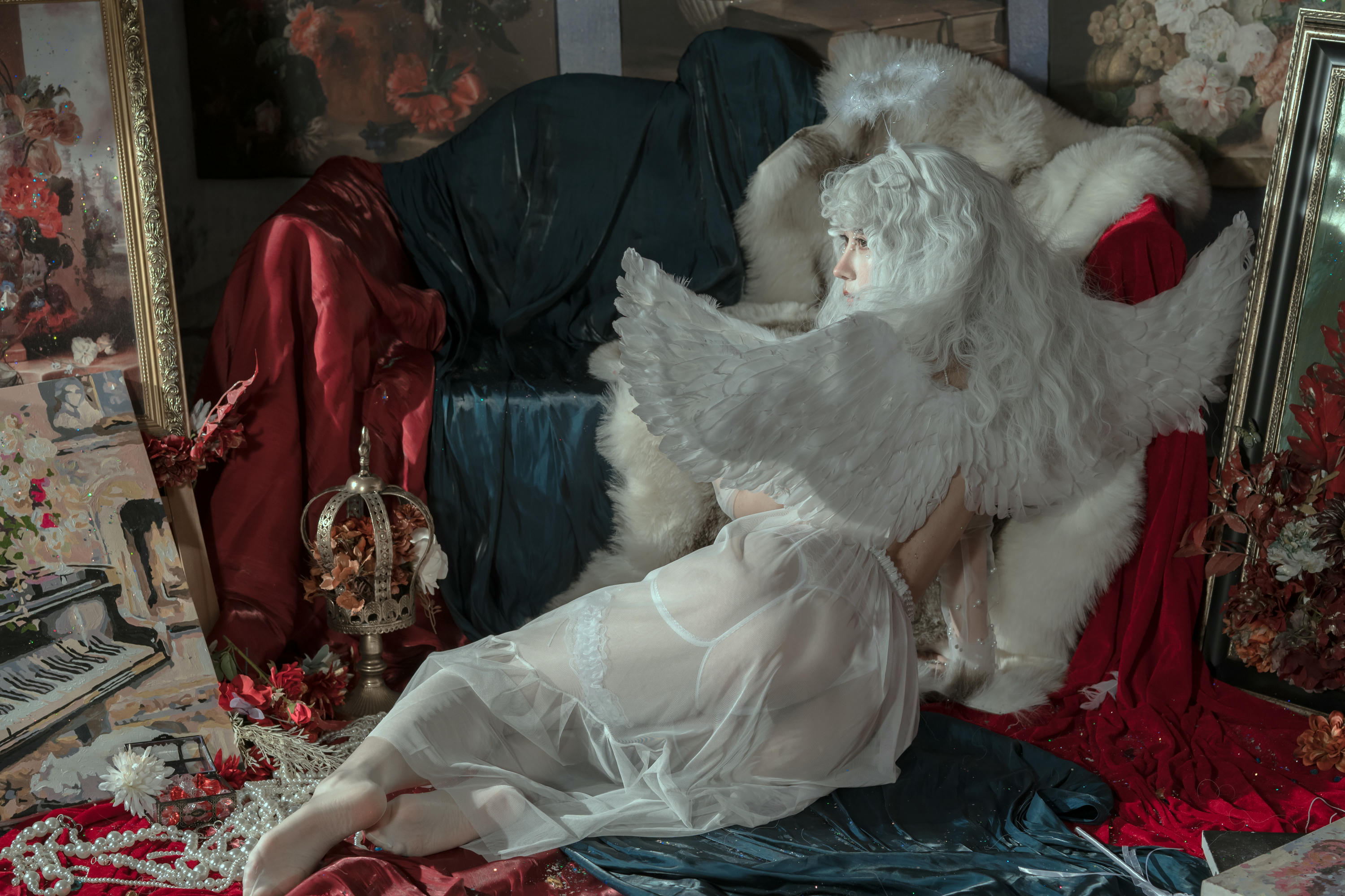 云溪溪 NO.038 奶桃桃 天使 [50P 382MB]_第1集