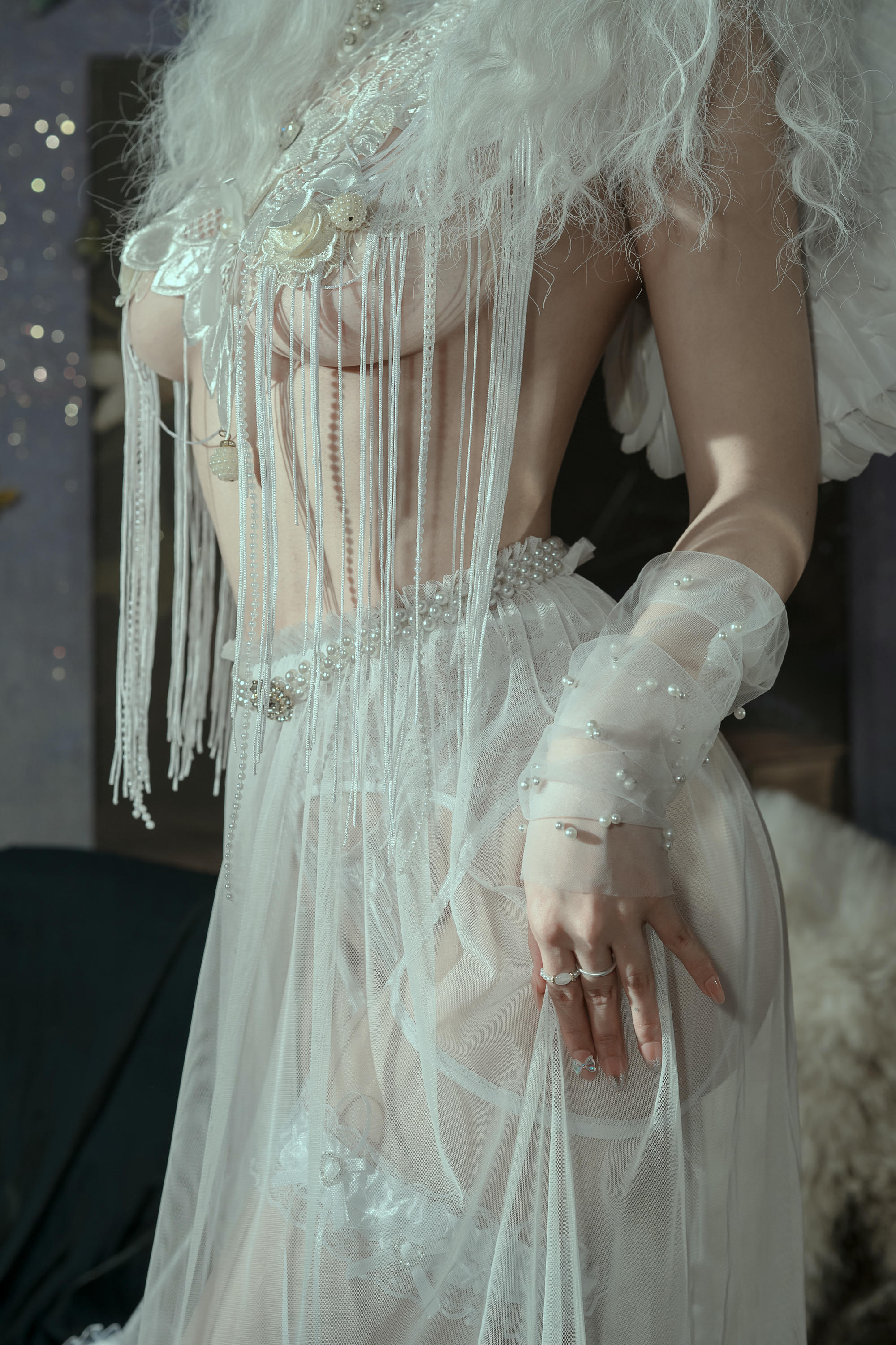 云溪溪 NO.038 奶桃桃 天使 [50P 382MB]_第1集