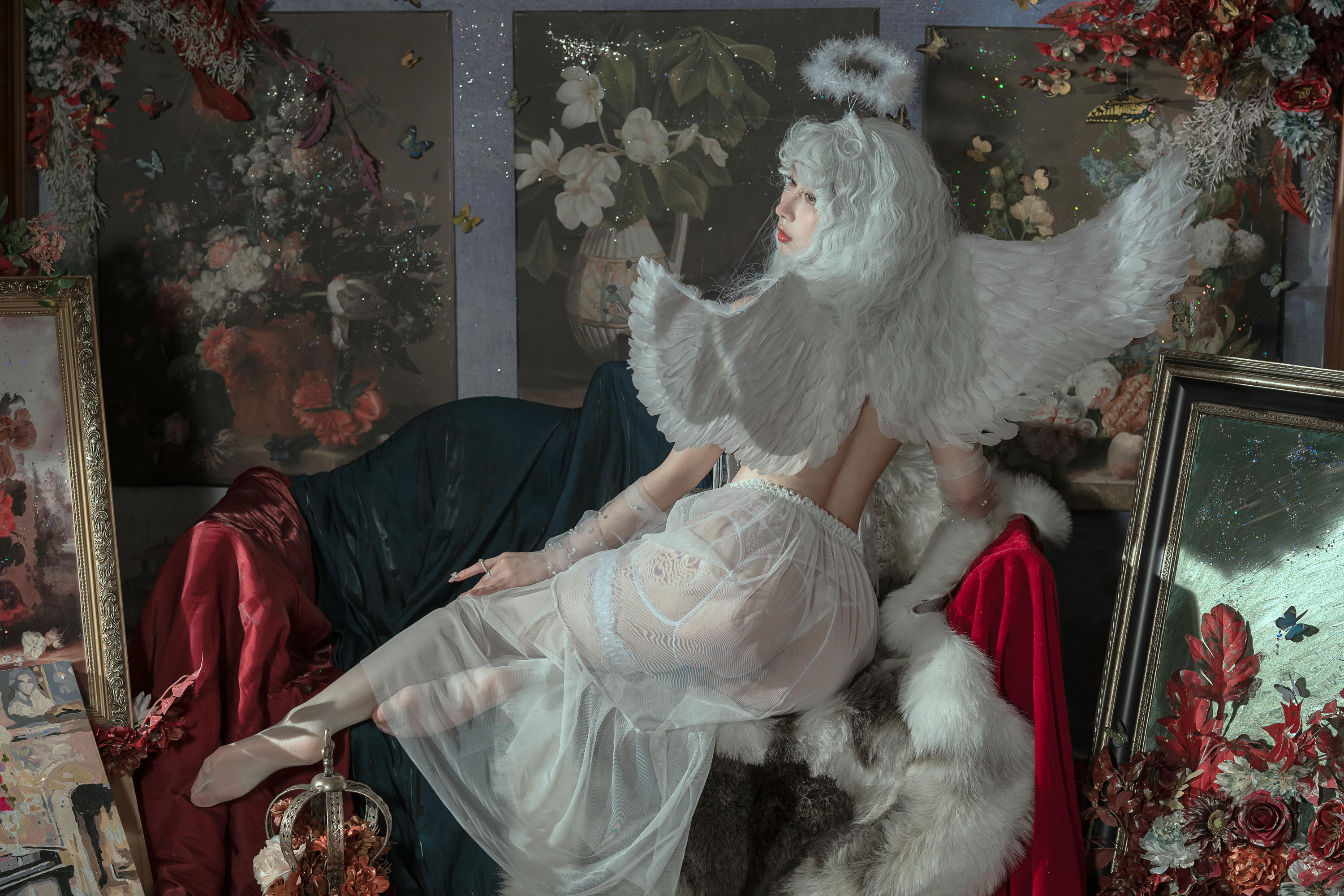 云溪溪 NO.038 奶桃桃 天使 [50P 382MB]_第1集