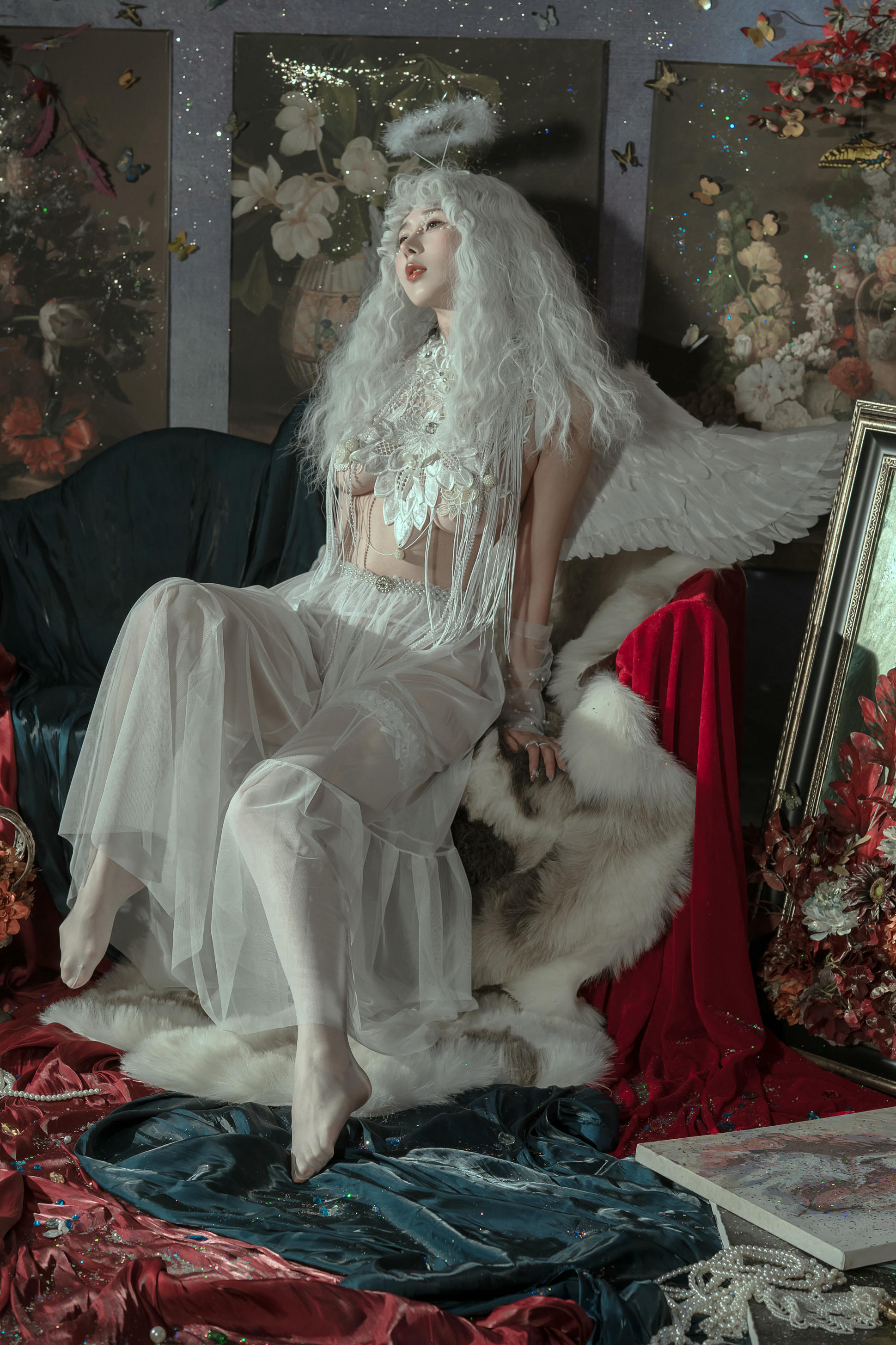 云溪溪 NO.038 奶桃桃 天使 [50P 382MB]_第1集