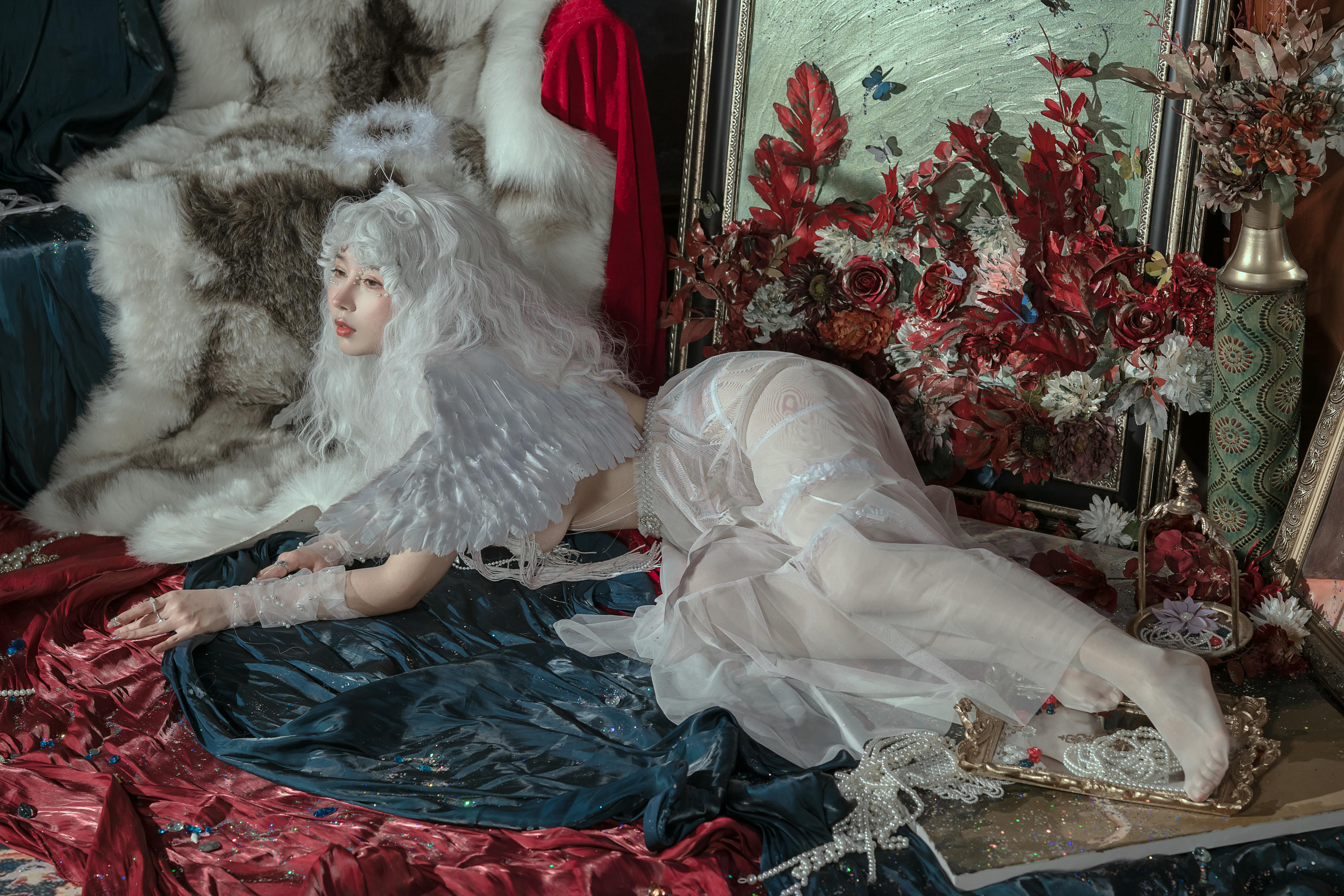 云溪溪 NO.038 奶桃桃 天使 [50P 382MB]_第1集