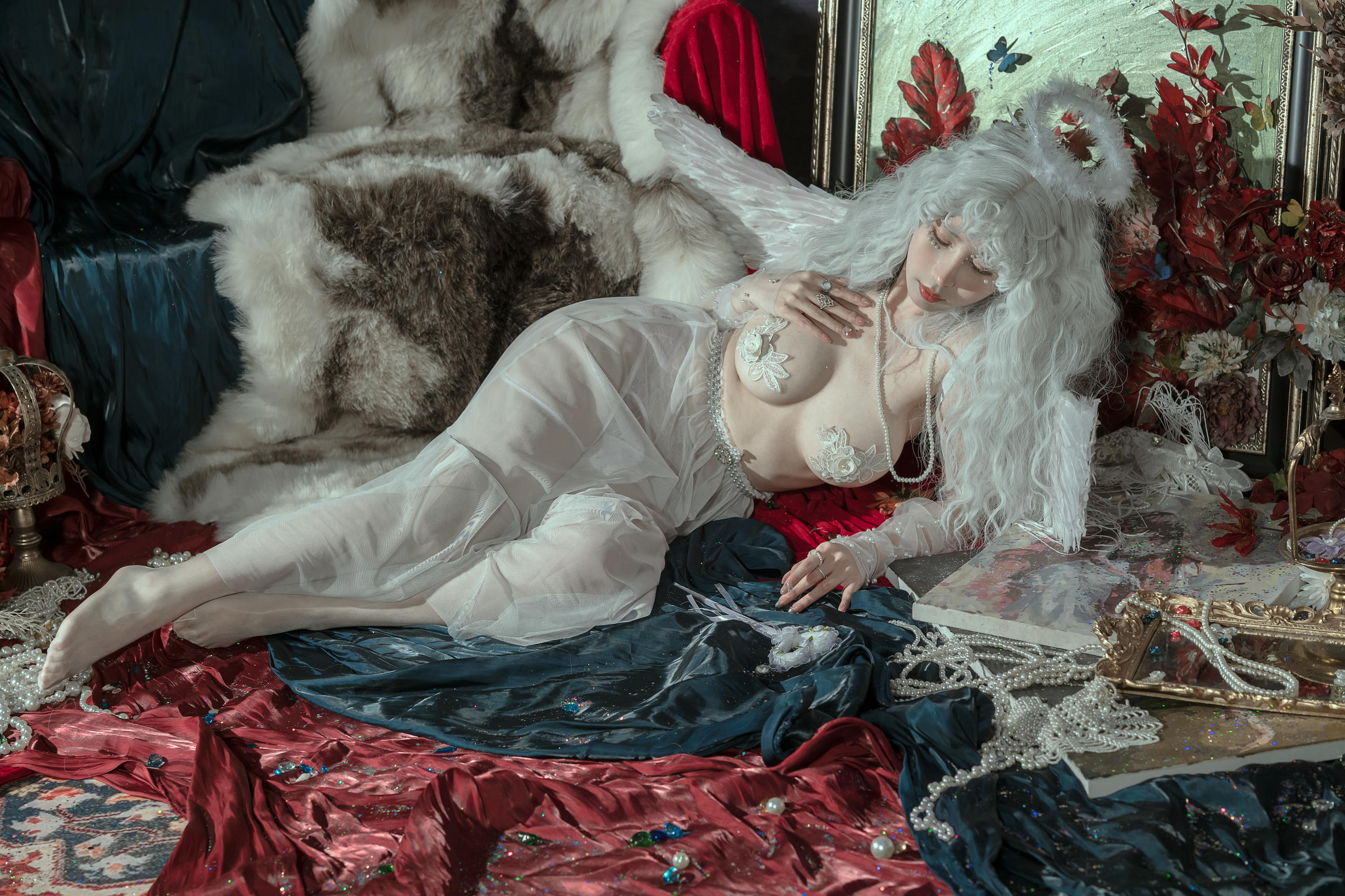 云溪溪 NO.038 奶桃桃 天使 [50P 382MB]_第2集