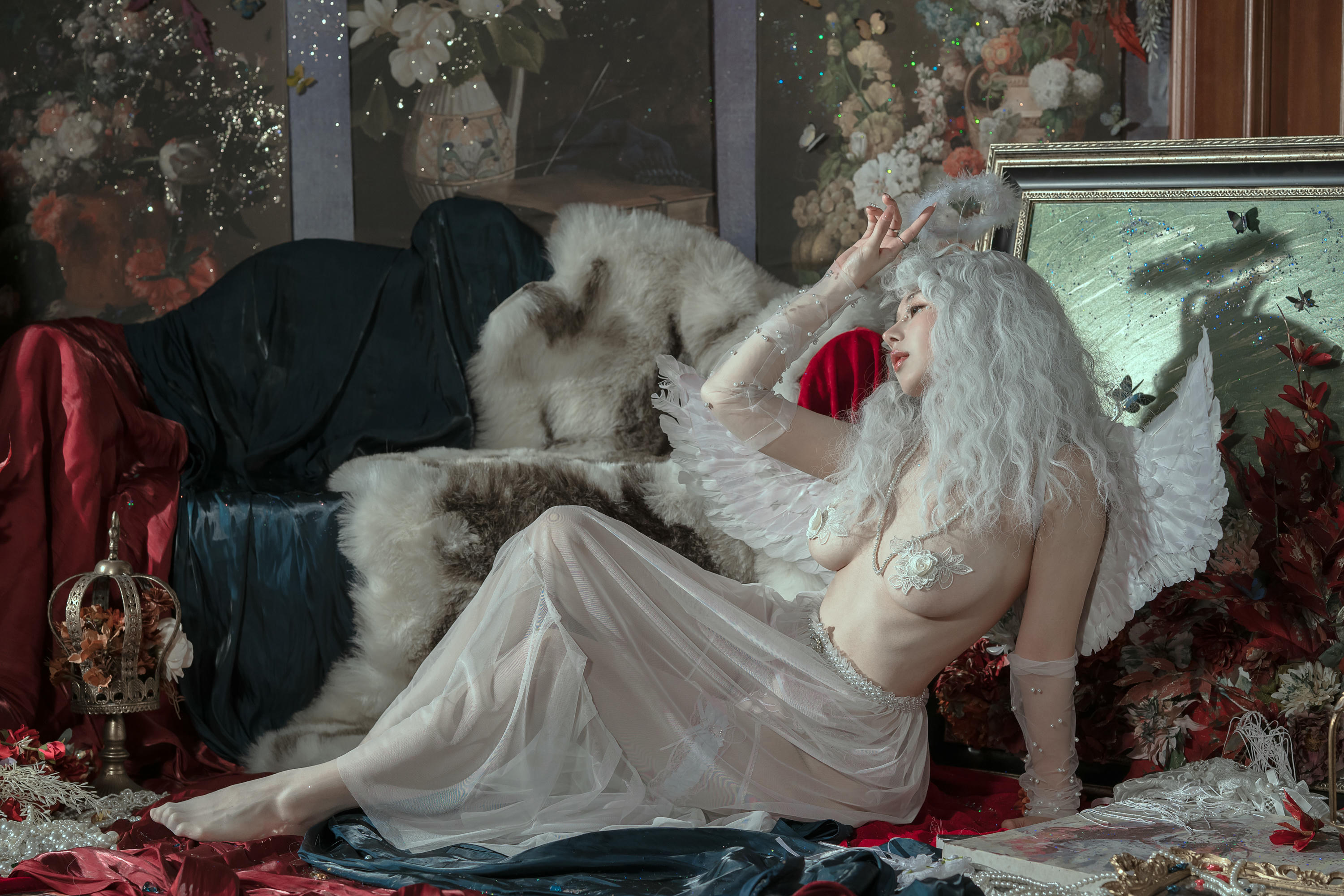 云溪溪 NO.038 奶桃桃 天使 [50P 382MB]_第2集