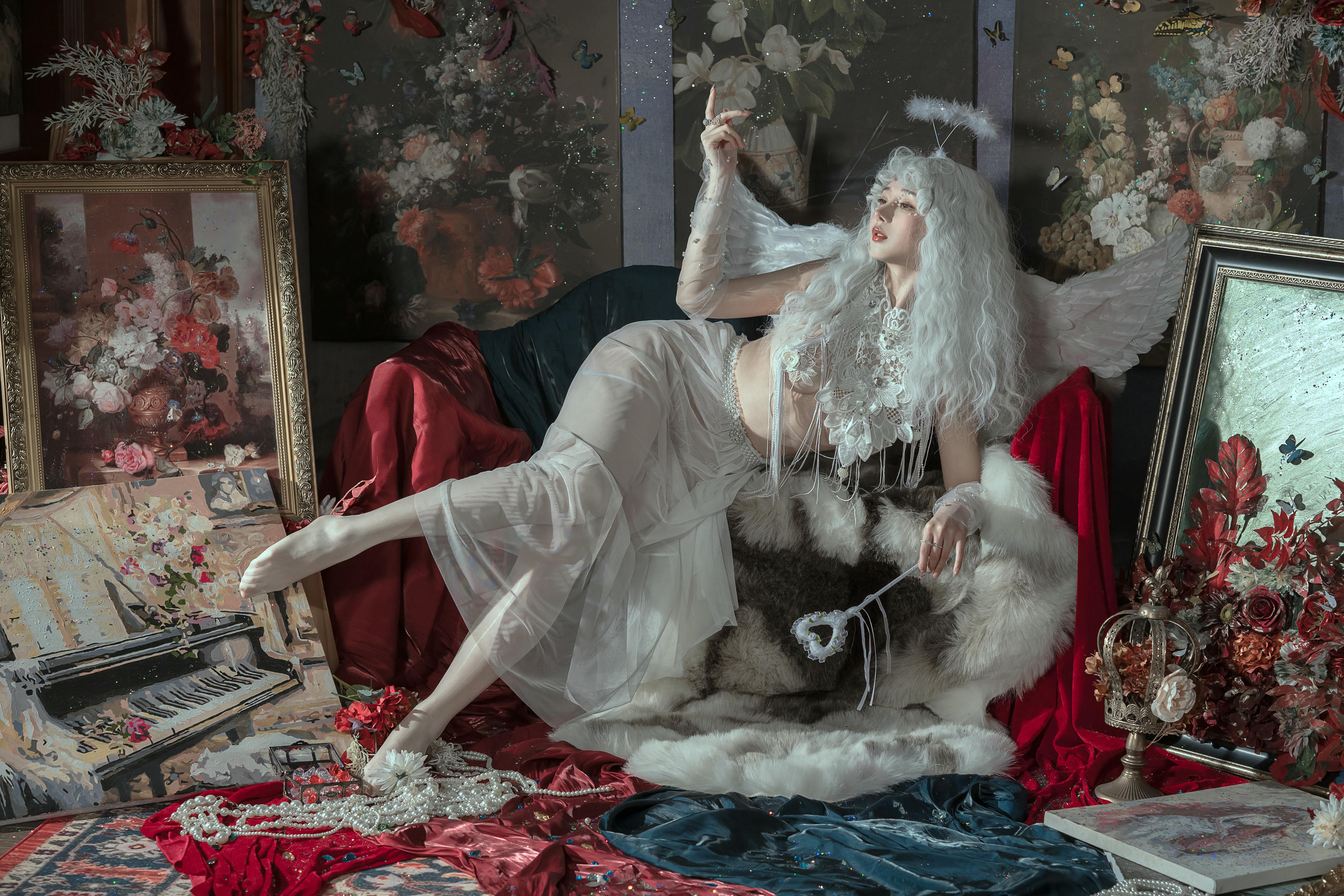 云溪溪 NO.038 奶桃桃 天使 [50P 382MB]_第2集