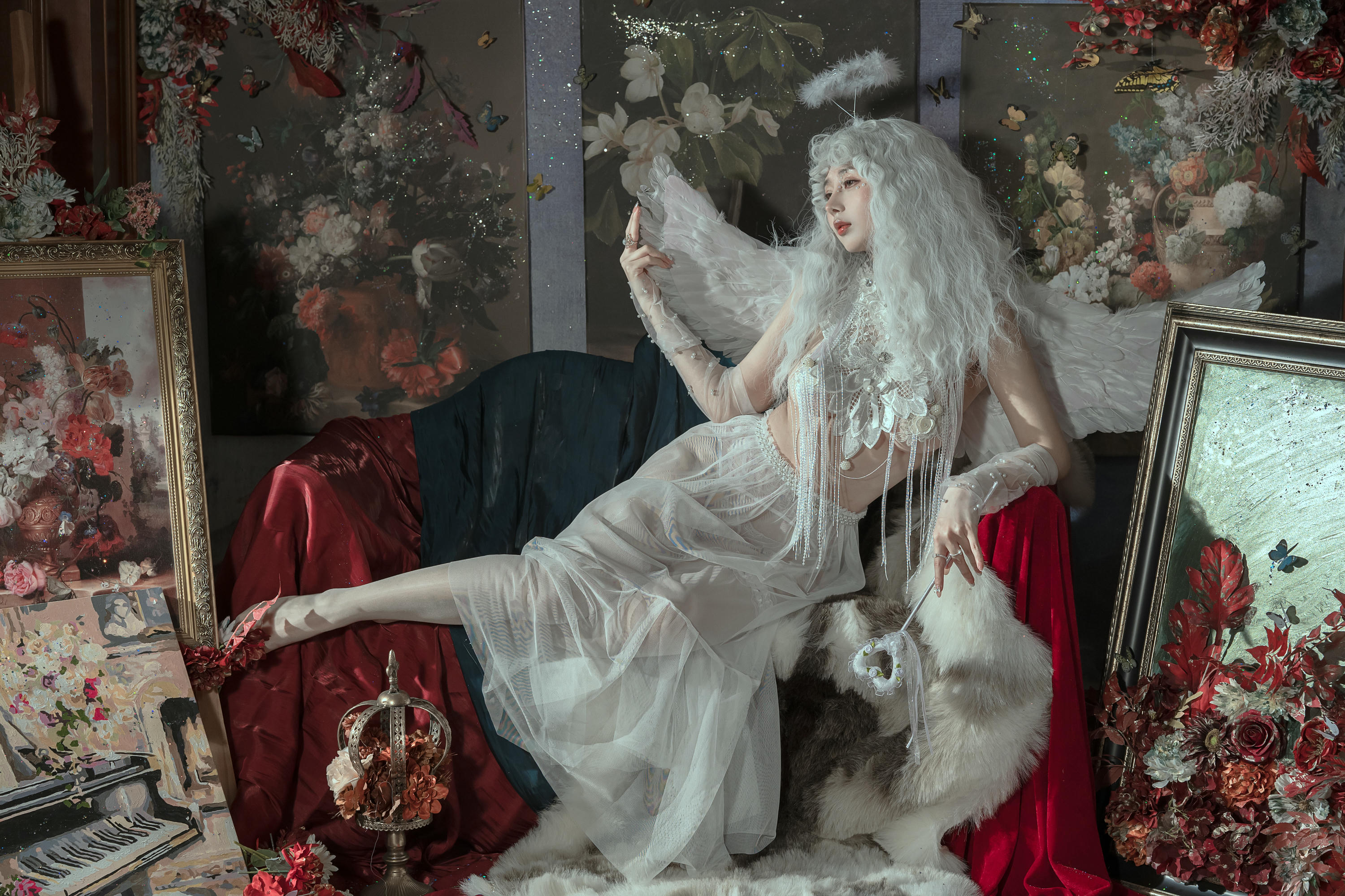 云溪溪 NO.038 奶桃桃 天使 [50P 382MB]_第2集