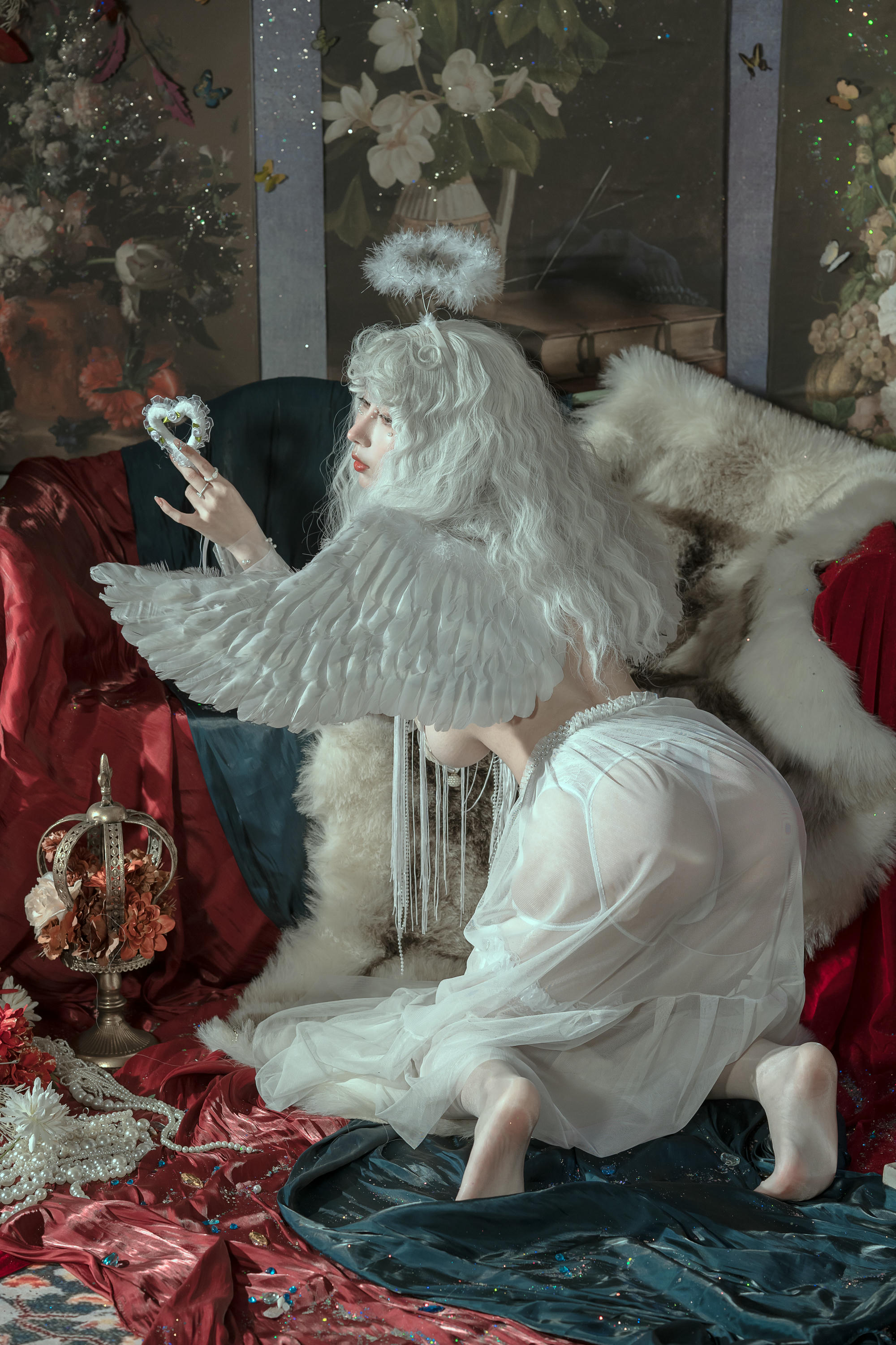 云溪溪 NO.038 奶桃桃 天使 [50P 382MB]_第2集