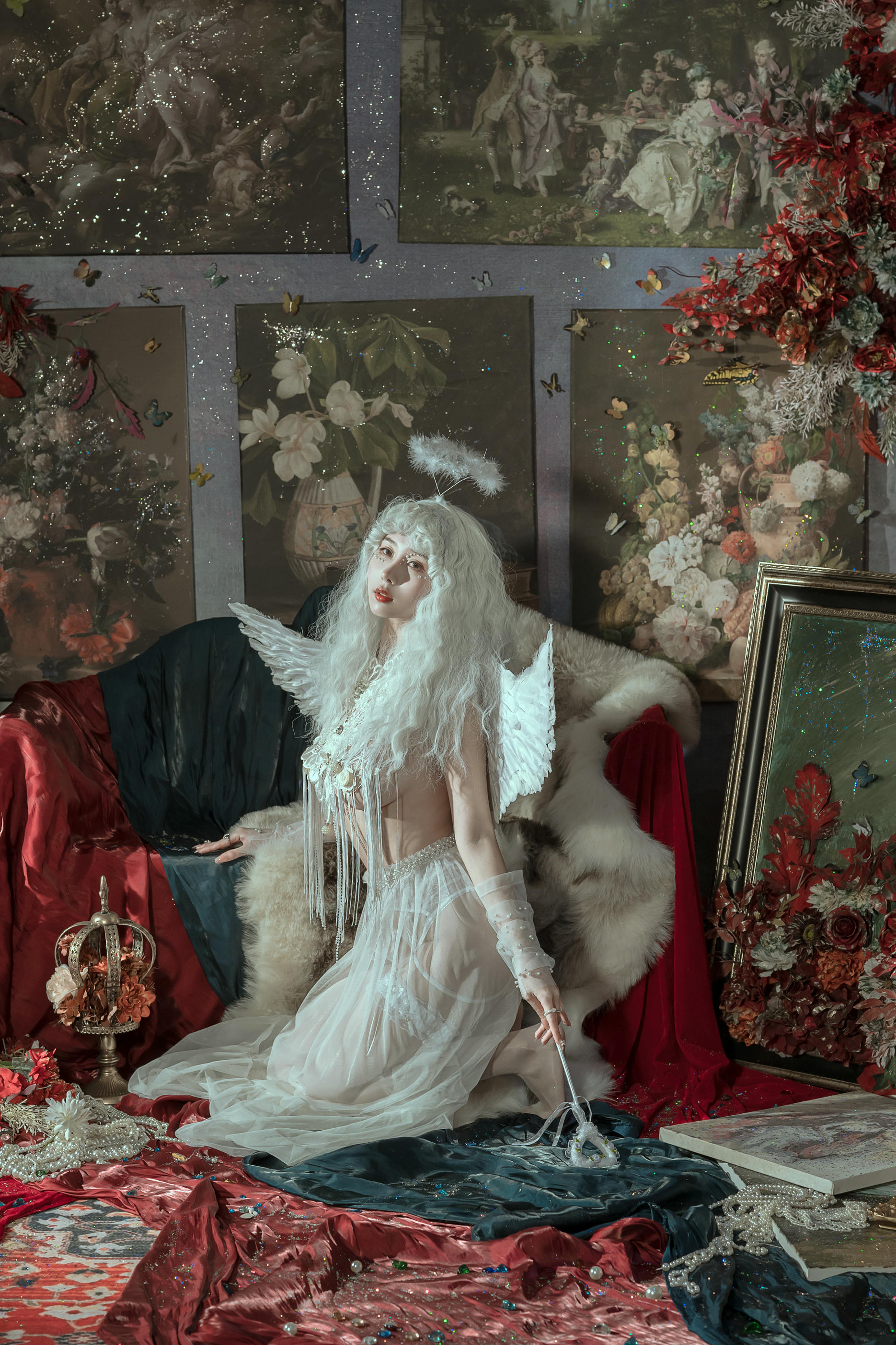 云溪溪 NO.038 奶桃桃 天使 [50P 382MB]_第2集