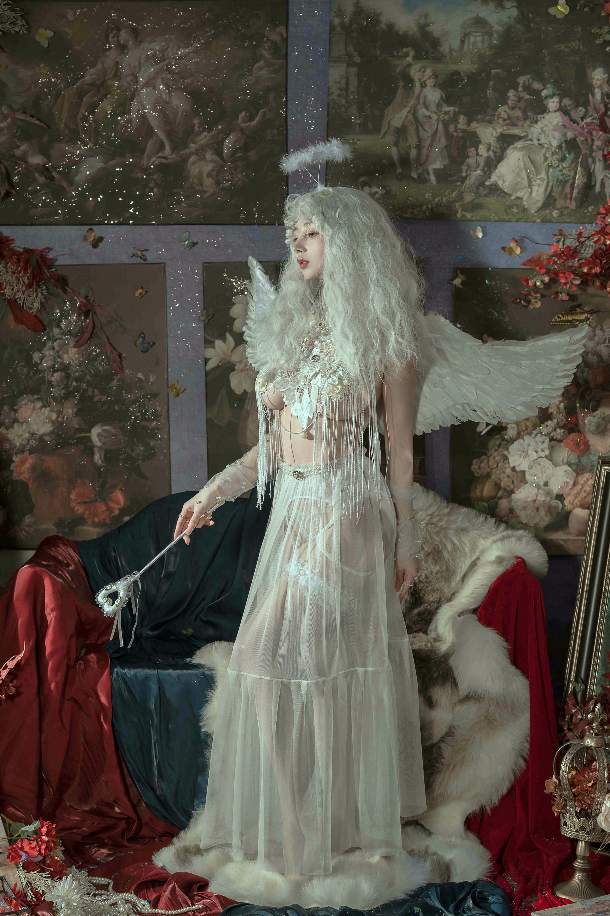 云溪溪 NO.038 奶桃桃 天使 [50P 382MB]_第2集