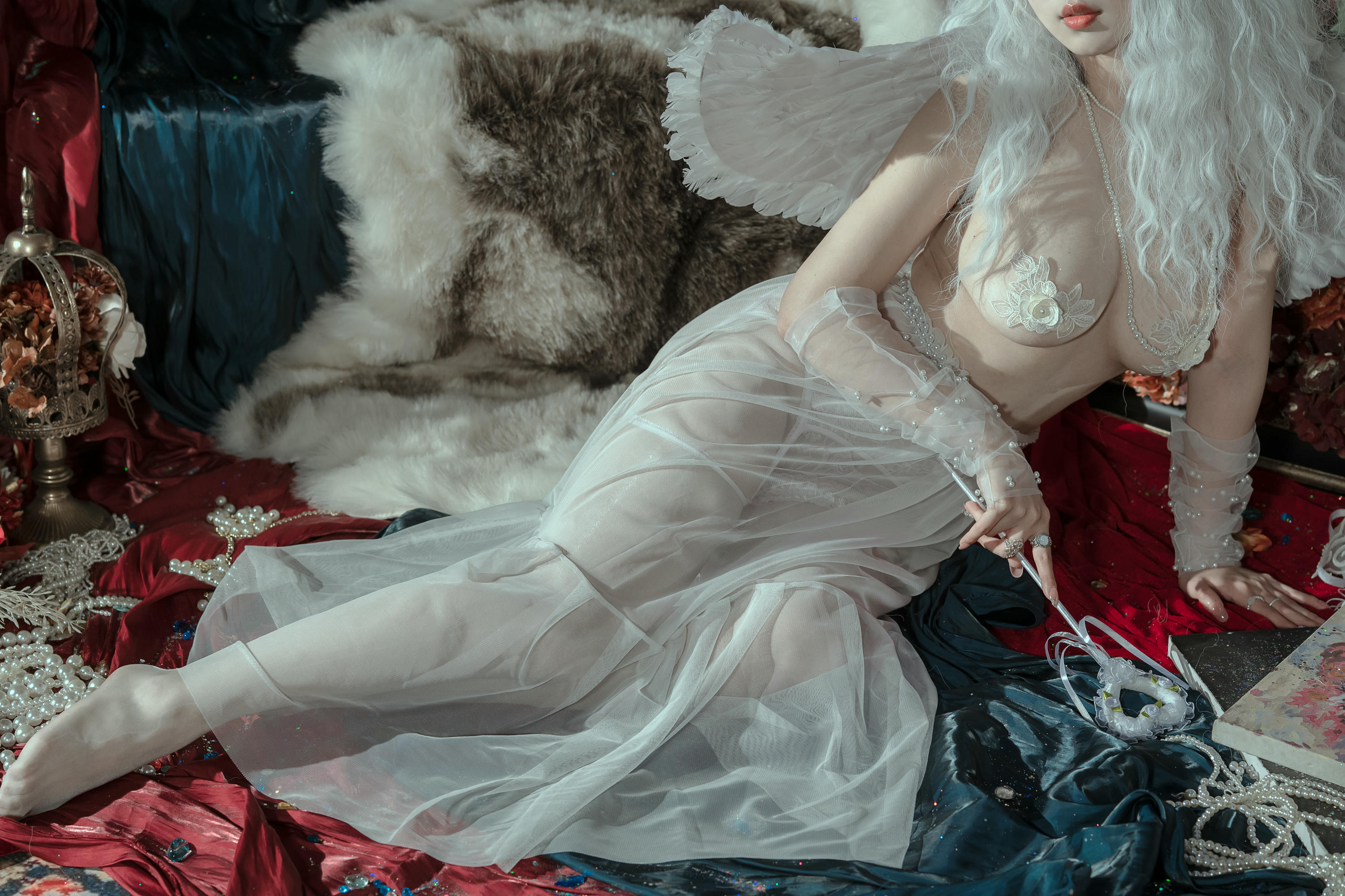 云溪溪 NO.038 奶桃桃 天使 [50P 382MB]_第3集