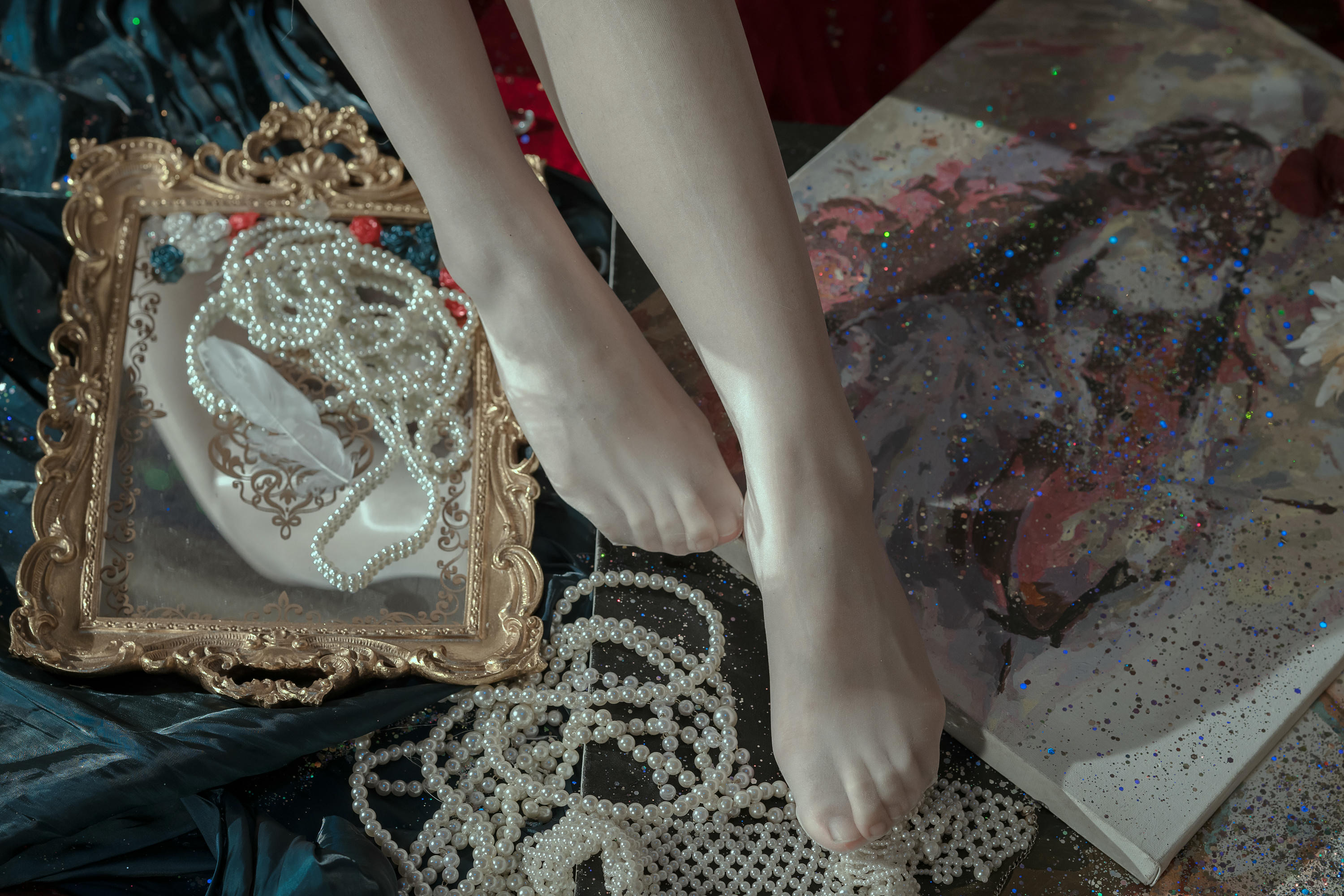 云溪溪 NO.038 奶桃桃 天使 [50P 382MB]_第1集