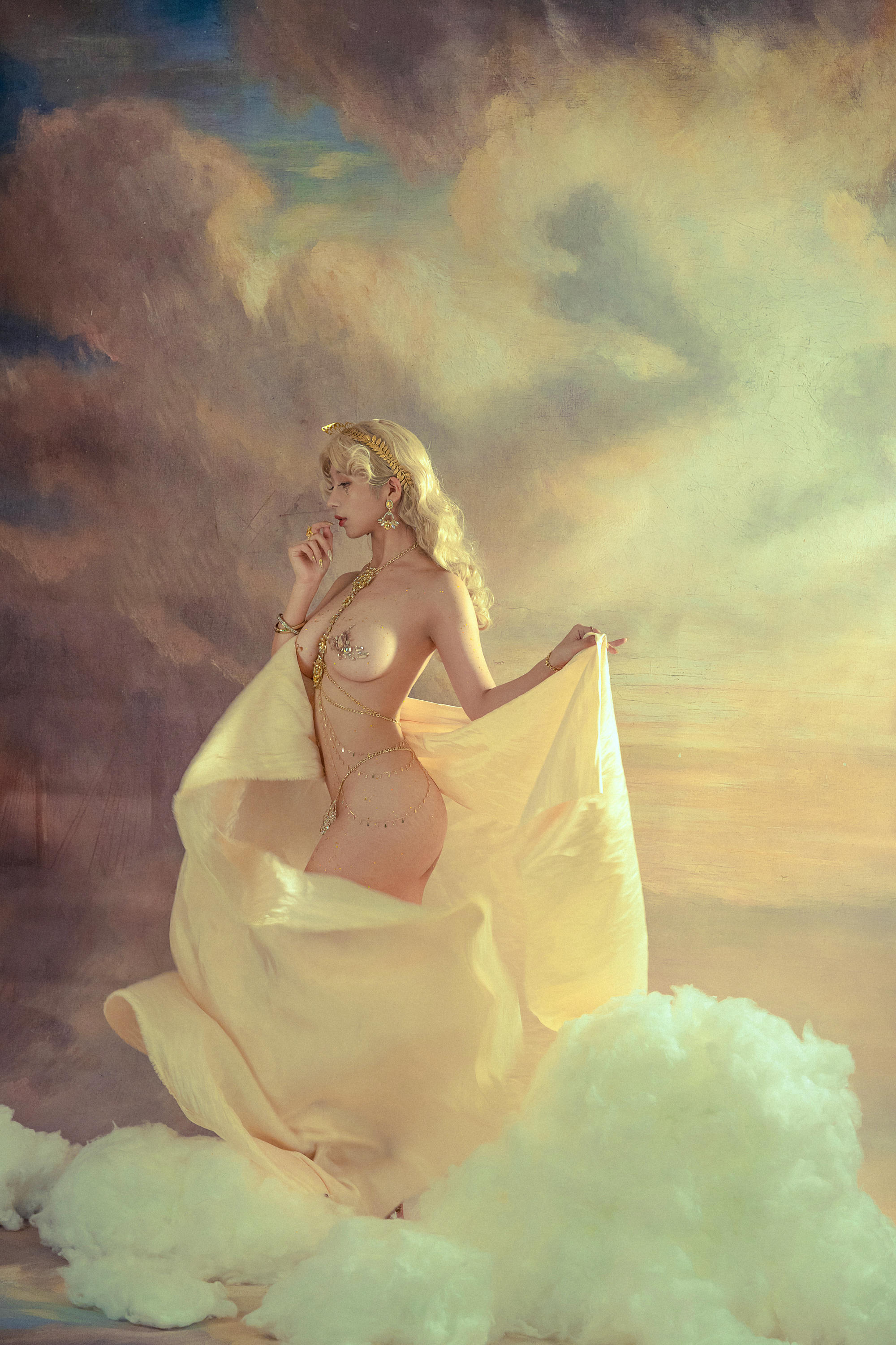 云溪溪 NO.039 奶桃 Tourmaline-Citrine黄水晶 [40P-533MB]_第1集