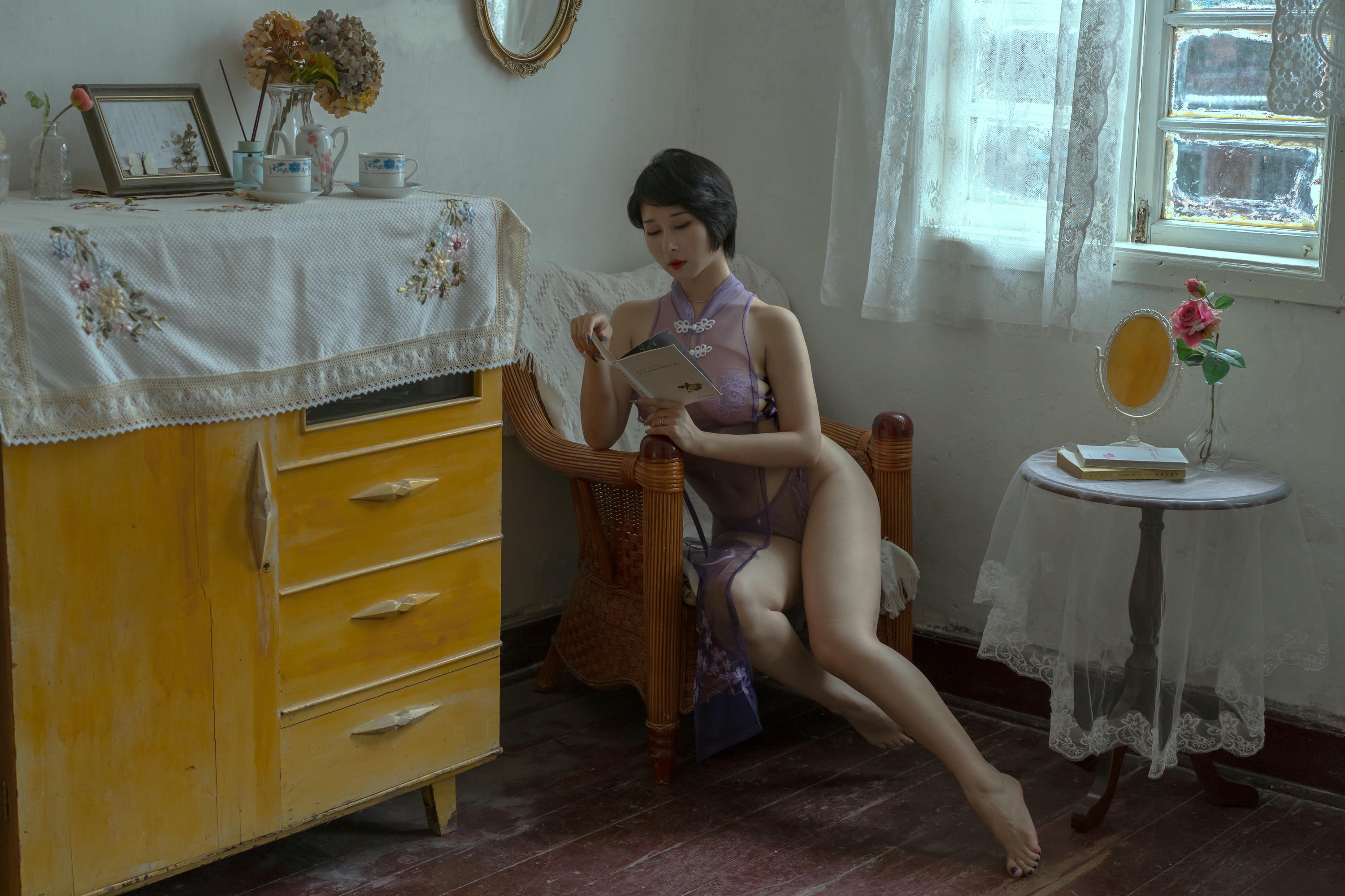 云溪溪 NO.043 奶桃 暧昧 [70P1V1.12GB]_第3集