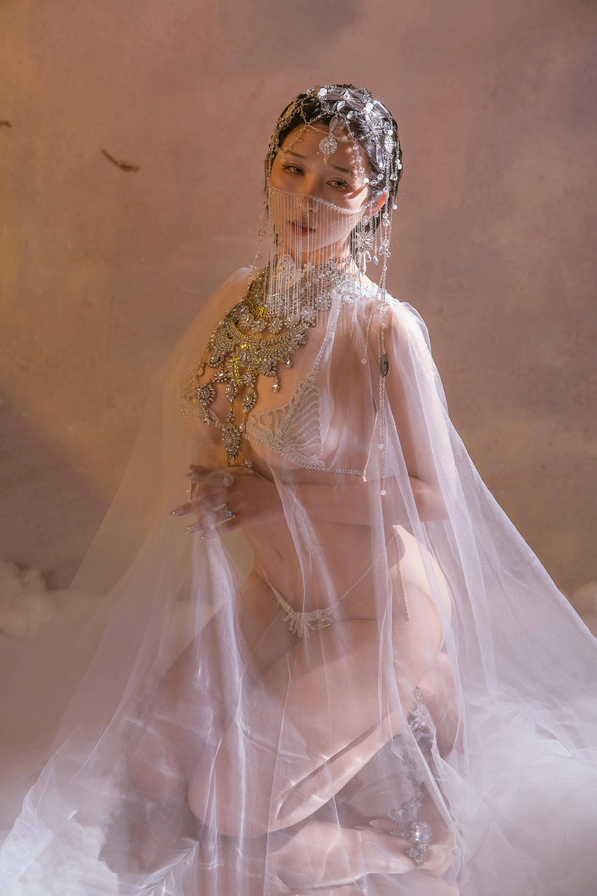 云溪溪 NO.045 奶桃 Iceland spar冰洲石 [40P 541MB]_第1集