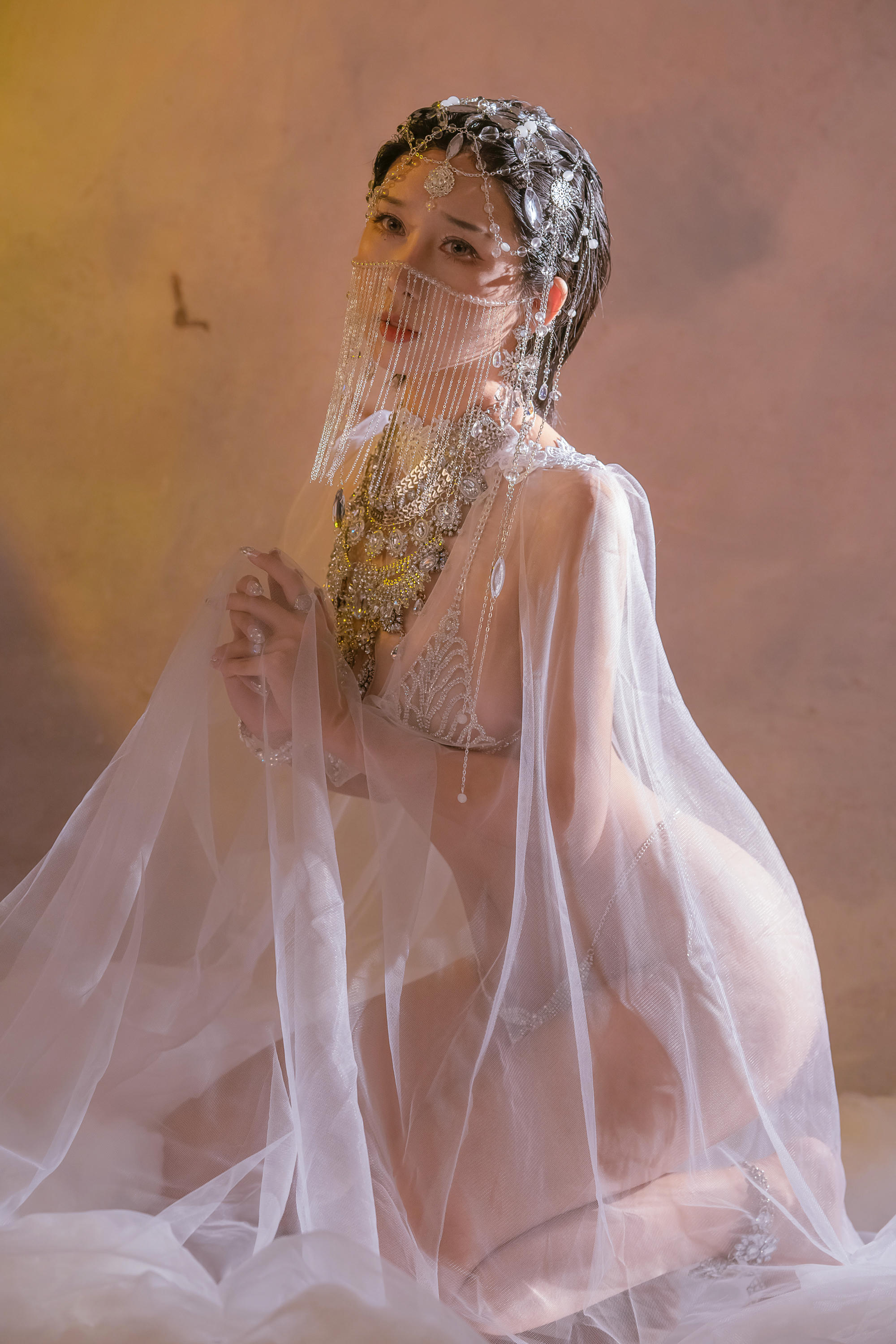 云溪溪 NO.045 奶桃 Iceland spar冰洲石 [40P 541MB]_第1集