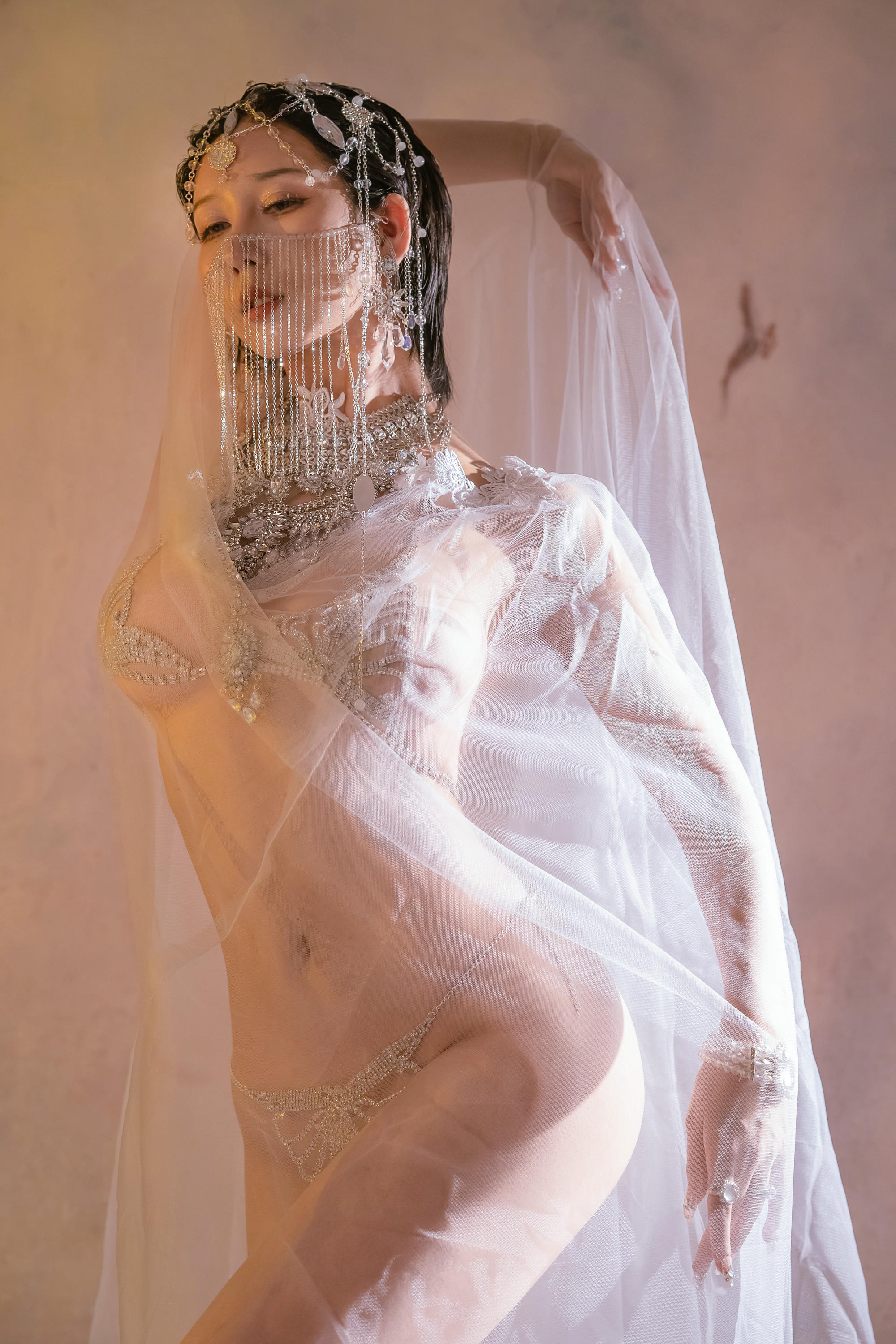 云溪溪 NO.045 奶桃 Iceland spar冰洲石 [40P 541MB]_第1集