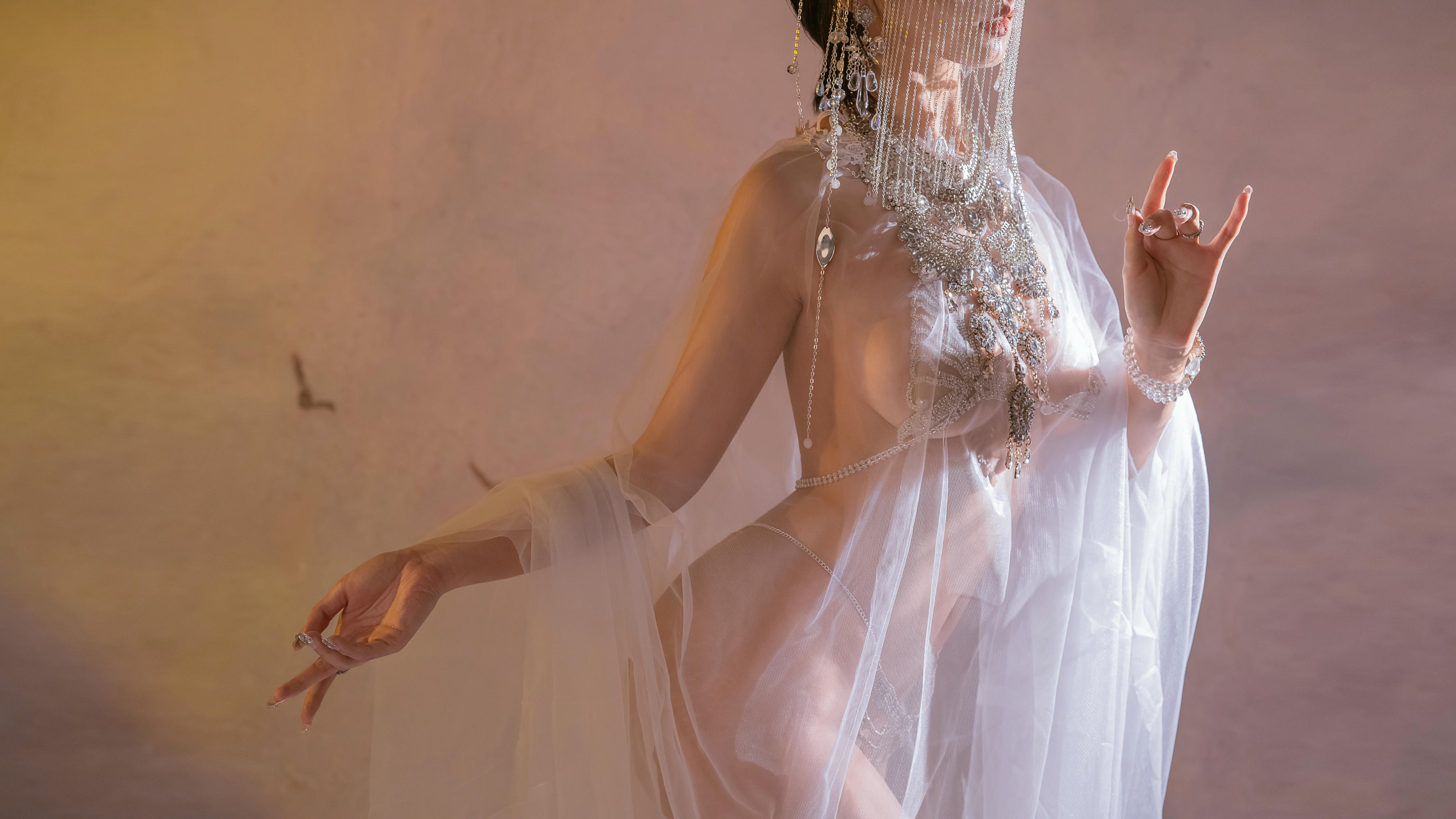 云溪溪 NO.045 奶桃 Iceland spar冰洲石 [40P 541MB]_第1集