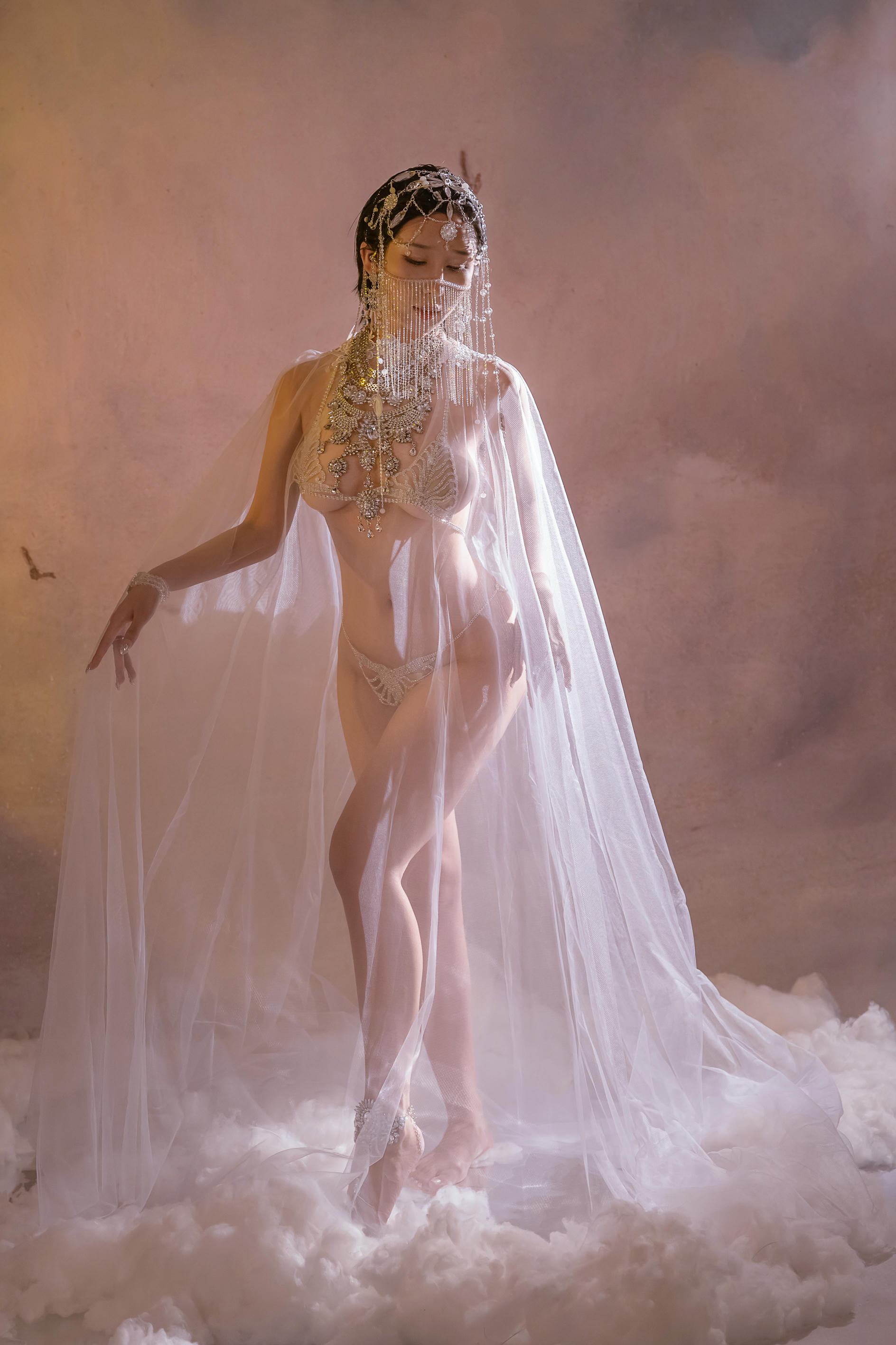 云溪溪 NO.045 奶桃 Iceland spar冰洲石 [40P 541MB]_第1集