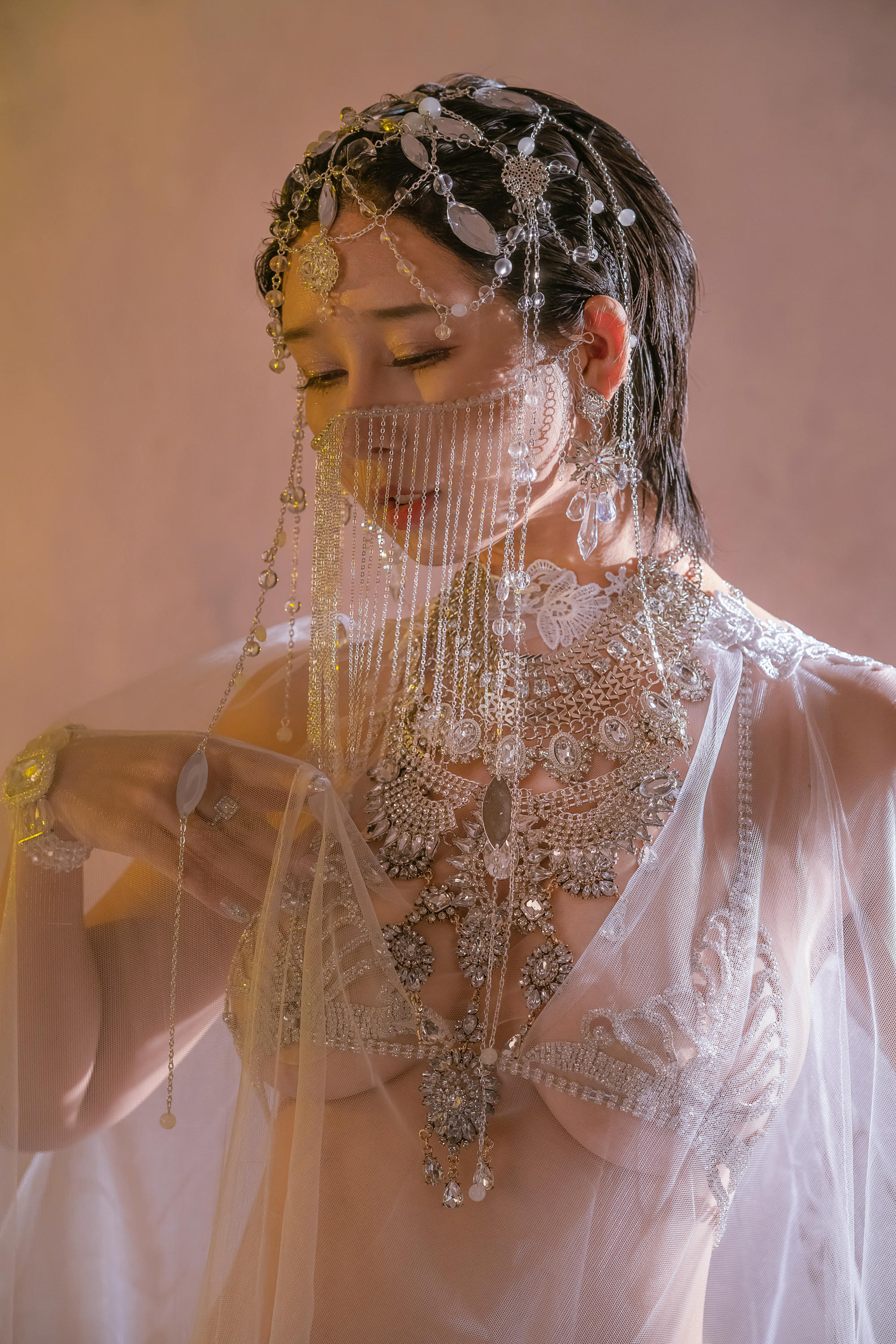 云溪溪 NO.045 奶桃 Iceland spar冰洲石 [40P 541MB]_第1集