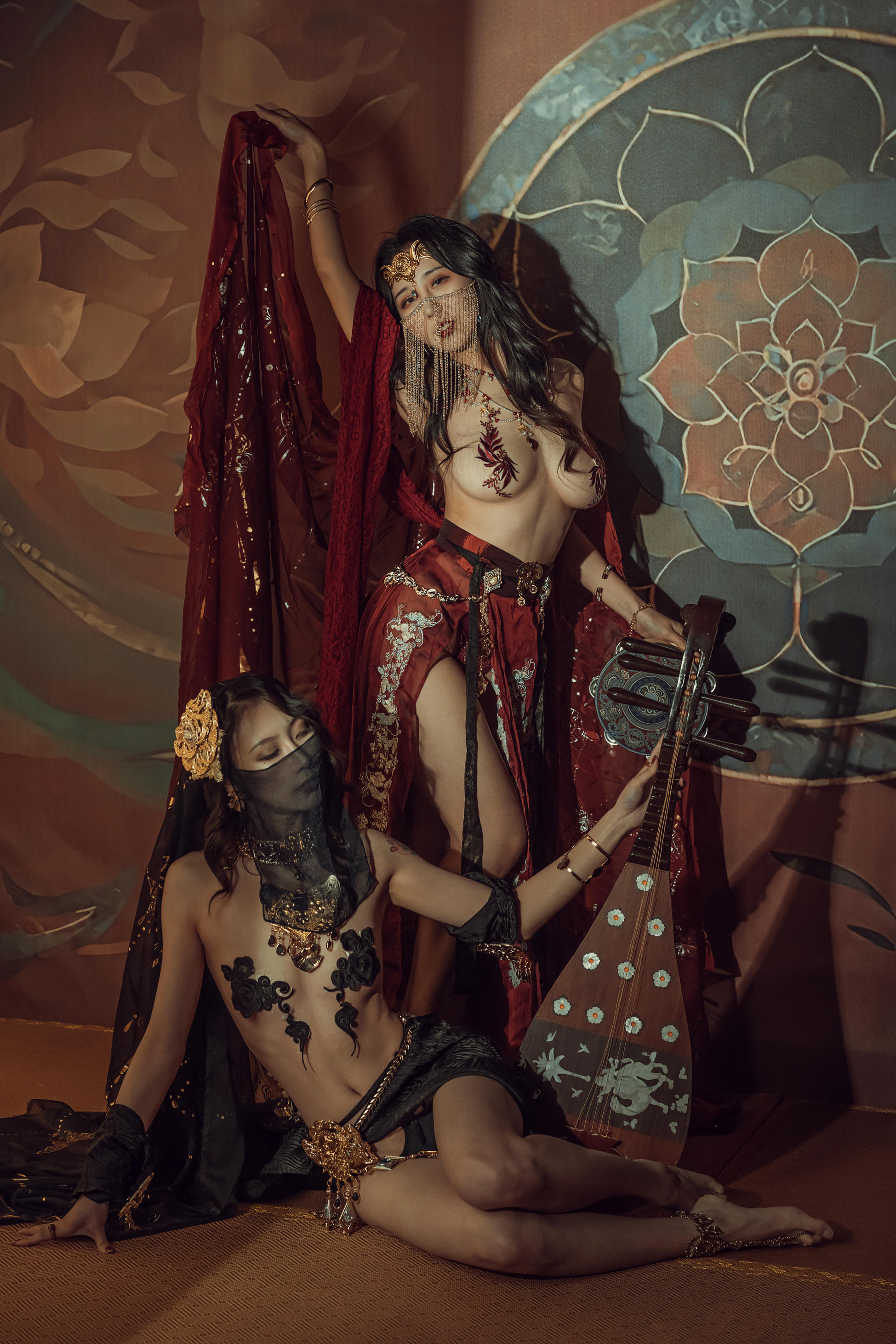 云溪溪 NO.047 奶桃 双人古风 [50P-657MB]_第1集