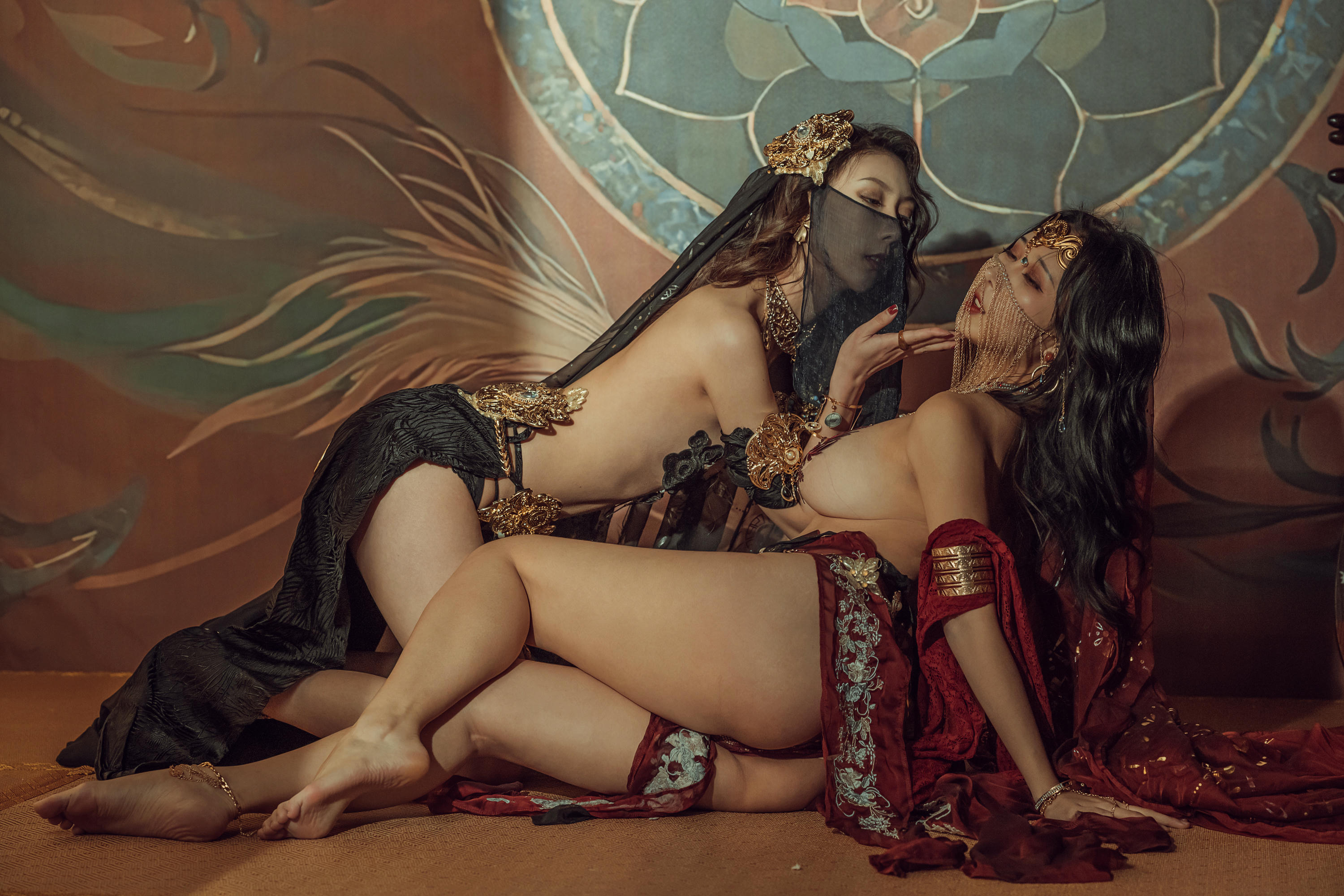 云溪溪 NO.047 奶桃 双人古风 [50P-657MB]_第1集