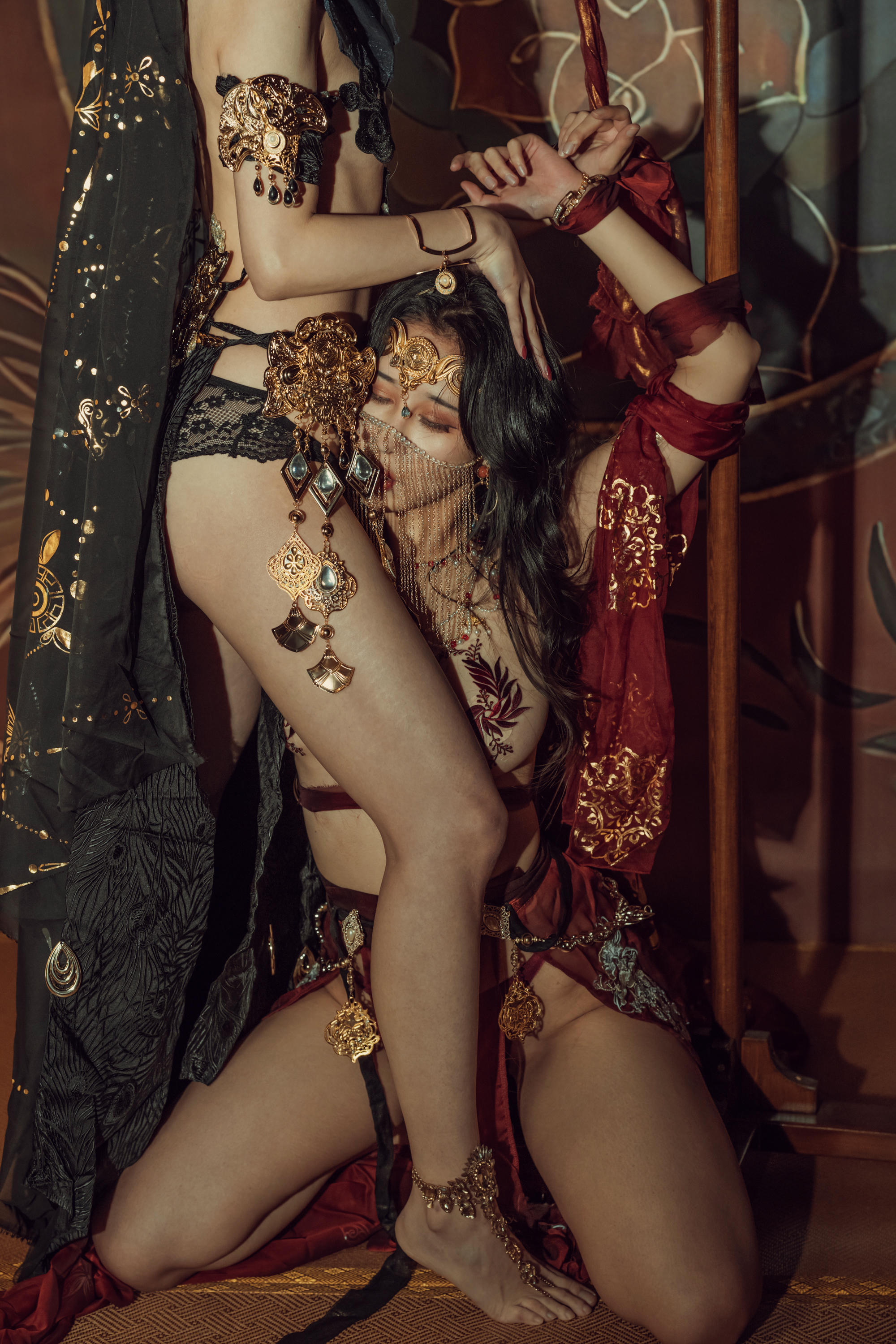 云溪溪 NO.047 奶桃 双人古风 [50P-657MB]_第2集