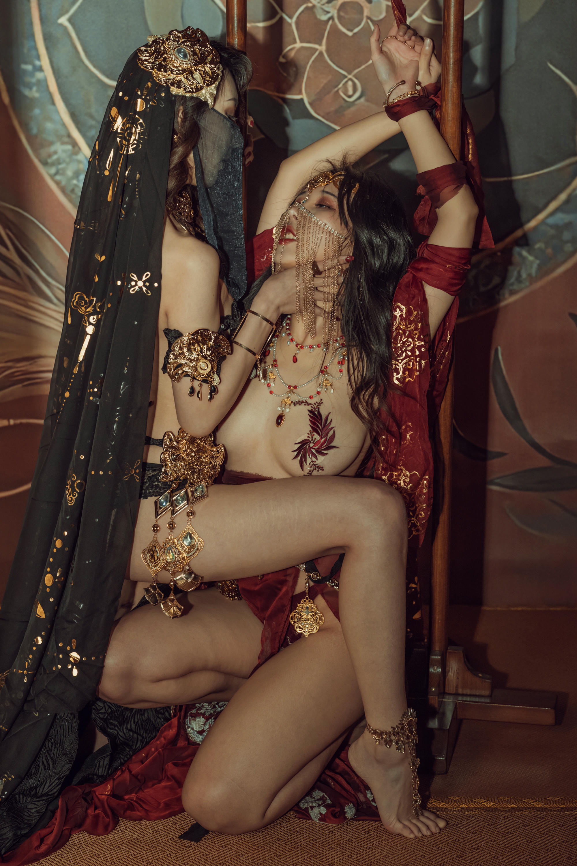 云溪溪 NO.047 奶桃 双人古风 [50P-657MB]_第2集