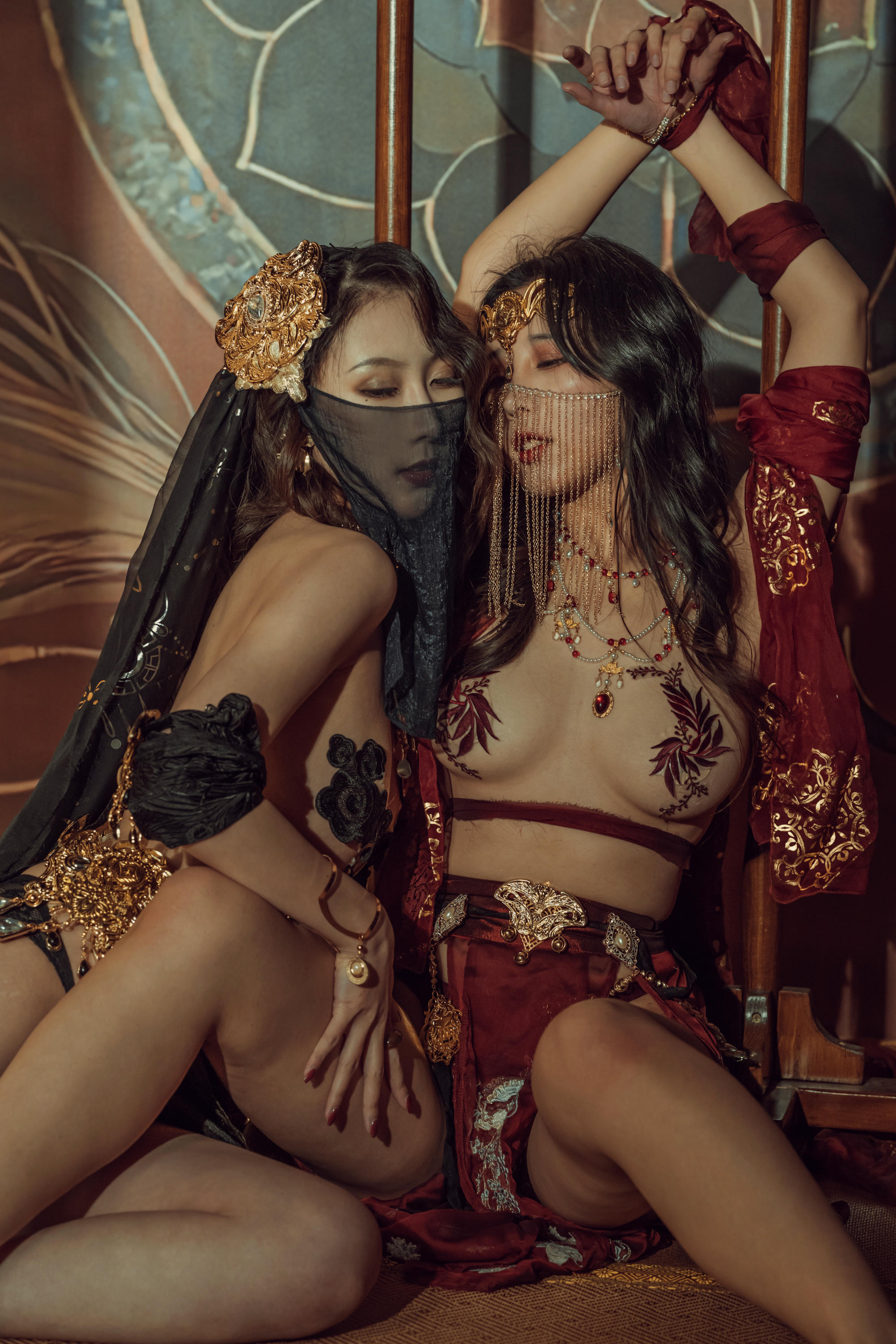 云溪溪 NO.047 奶桃 双人古风 [50P-657MB]_第2集