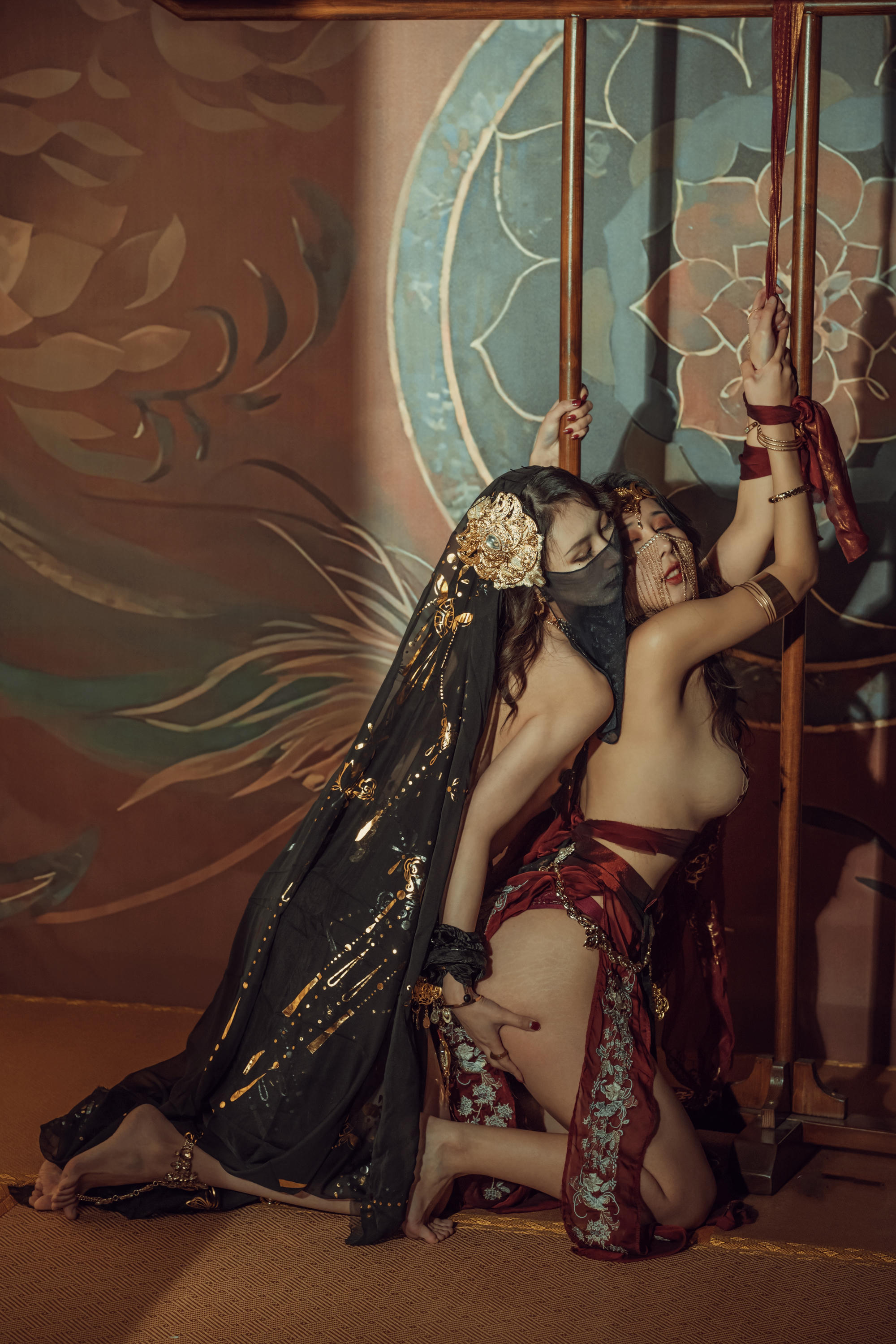 云溪溪 NO.047 奶桃 双人古风 [50P-657MB]_第2集