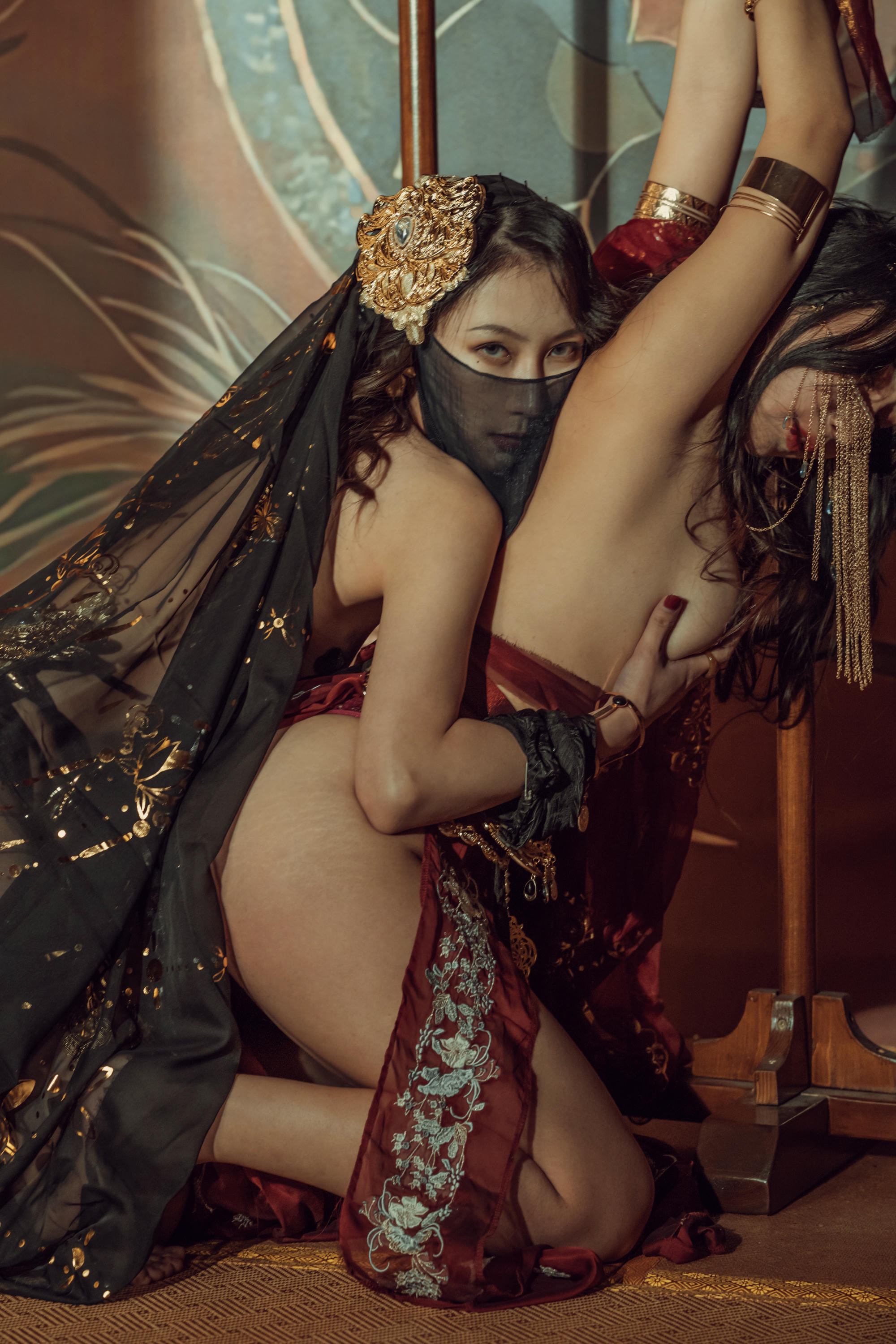 云溪溪 NO.047 奶桃 双人古风 [50P-657MB]_第2集