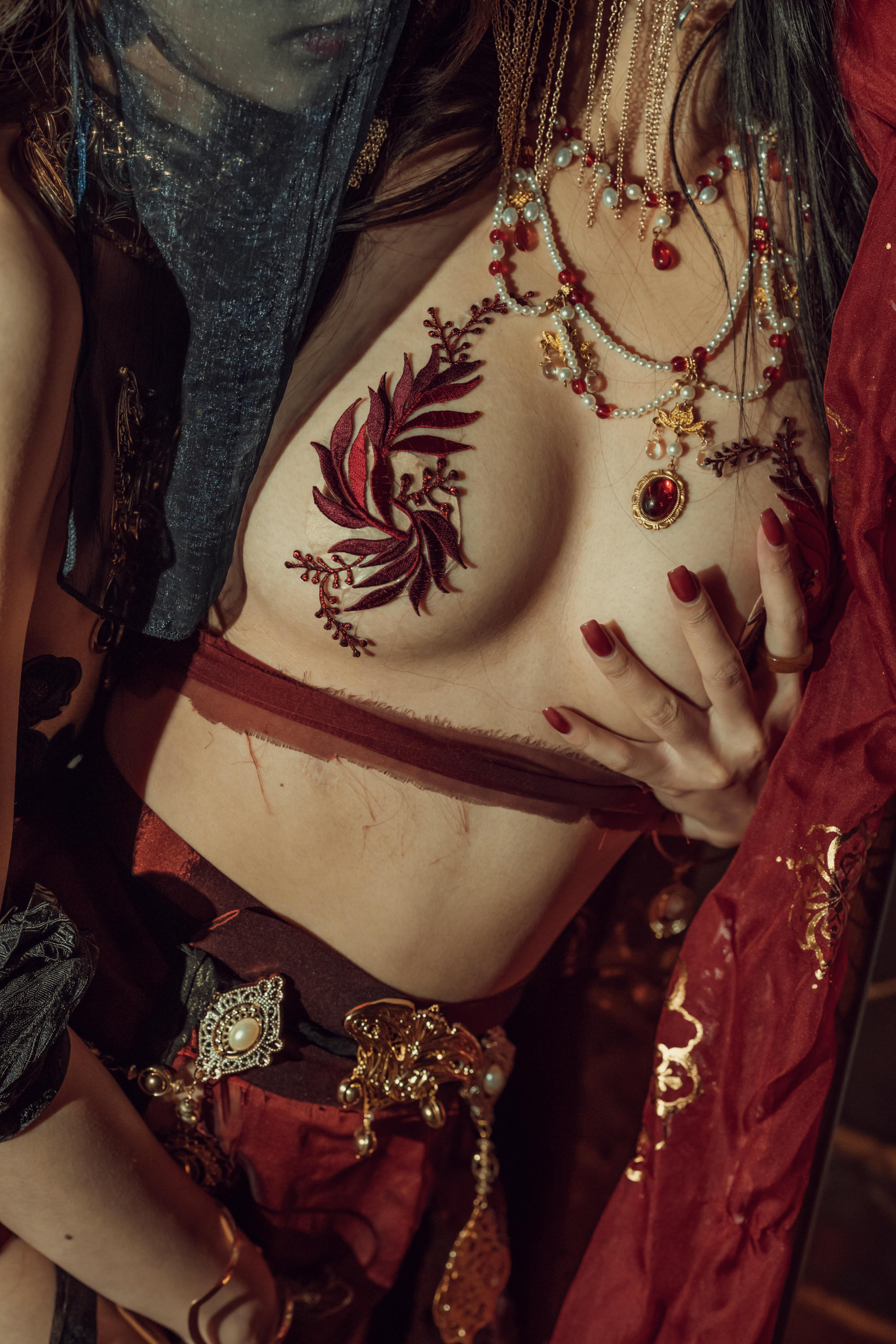 云溪溪 NO.047 奶桃 双人古风 [50P-657MB]_第2集