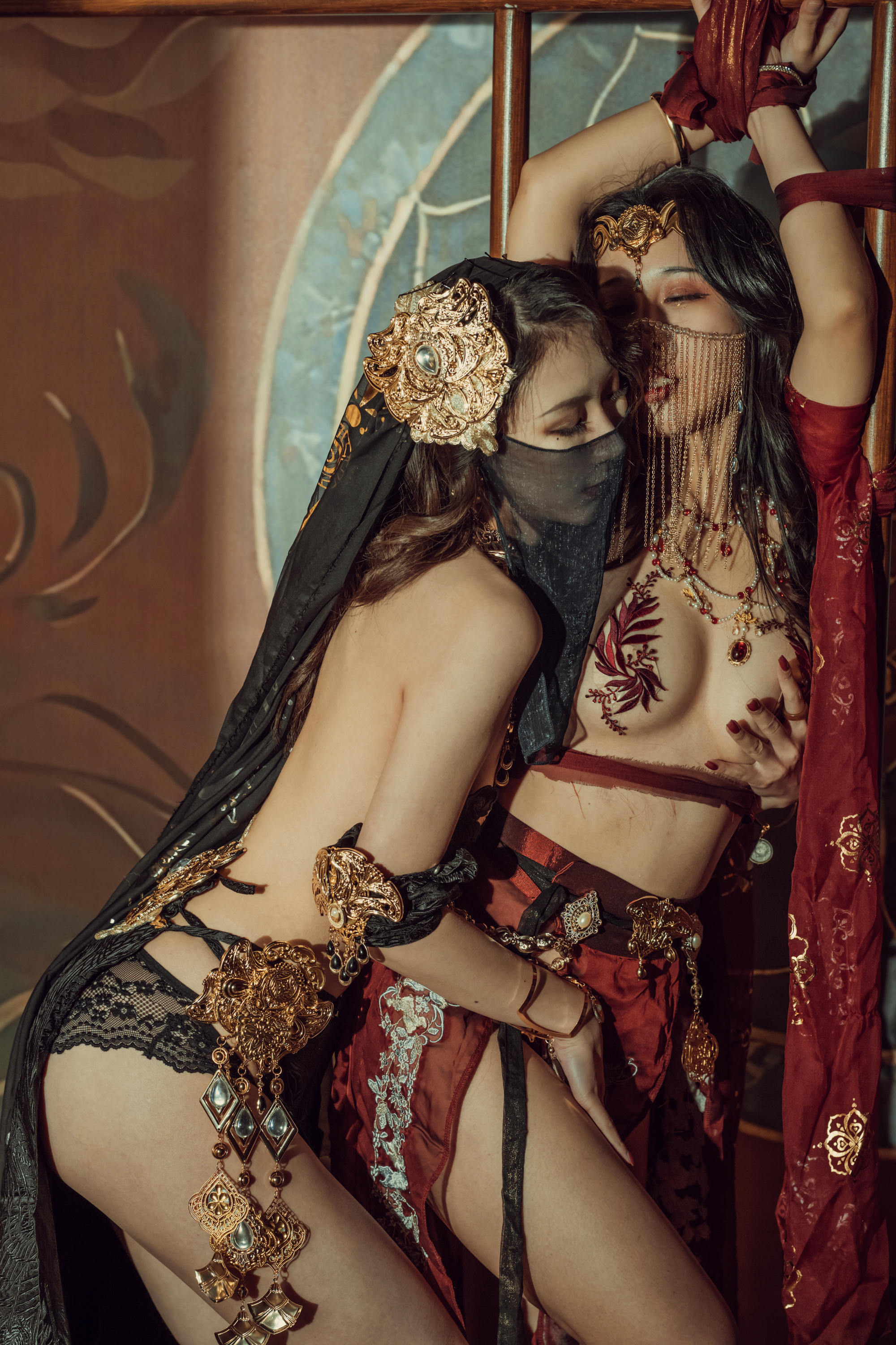 云溪溪 NO.047 奶桃 双人古风 [50P-657MB]_第2集