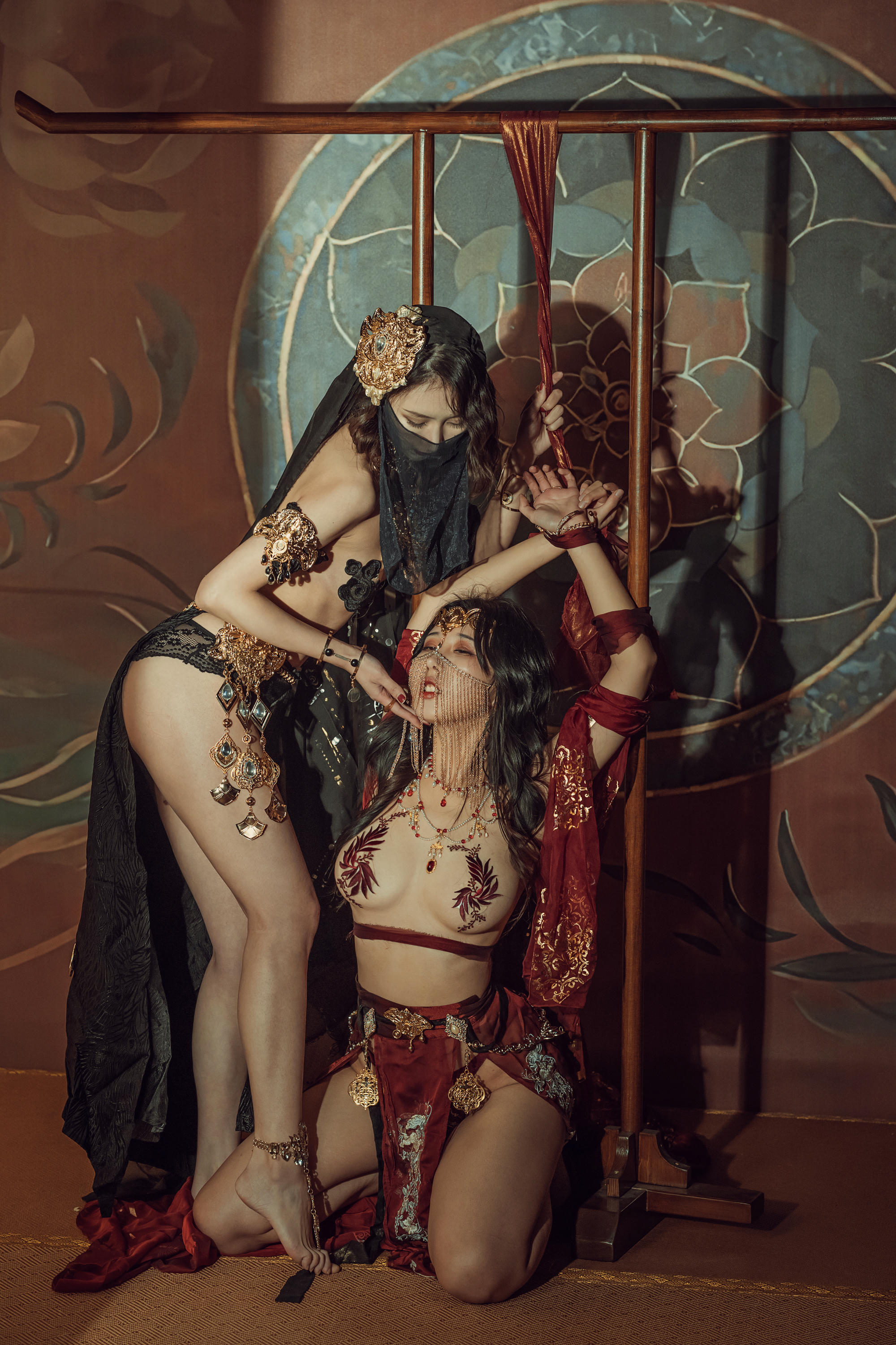 云溪溪 NO.047 奶桃 双人古风 [50P-657MB]_第1集