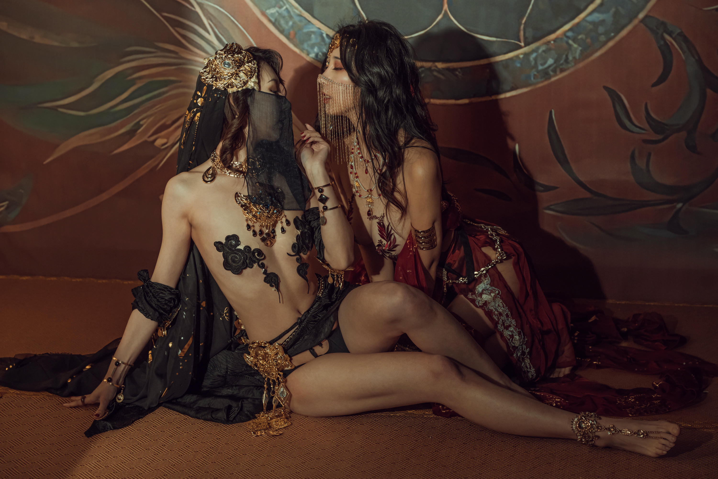 云溪溪 NO.047 奶桃 双人古风 [50P-657MB]_第3集