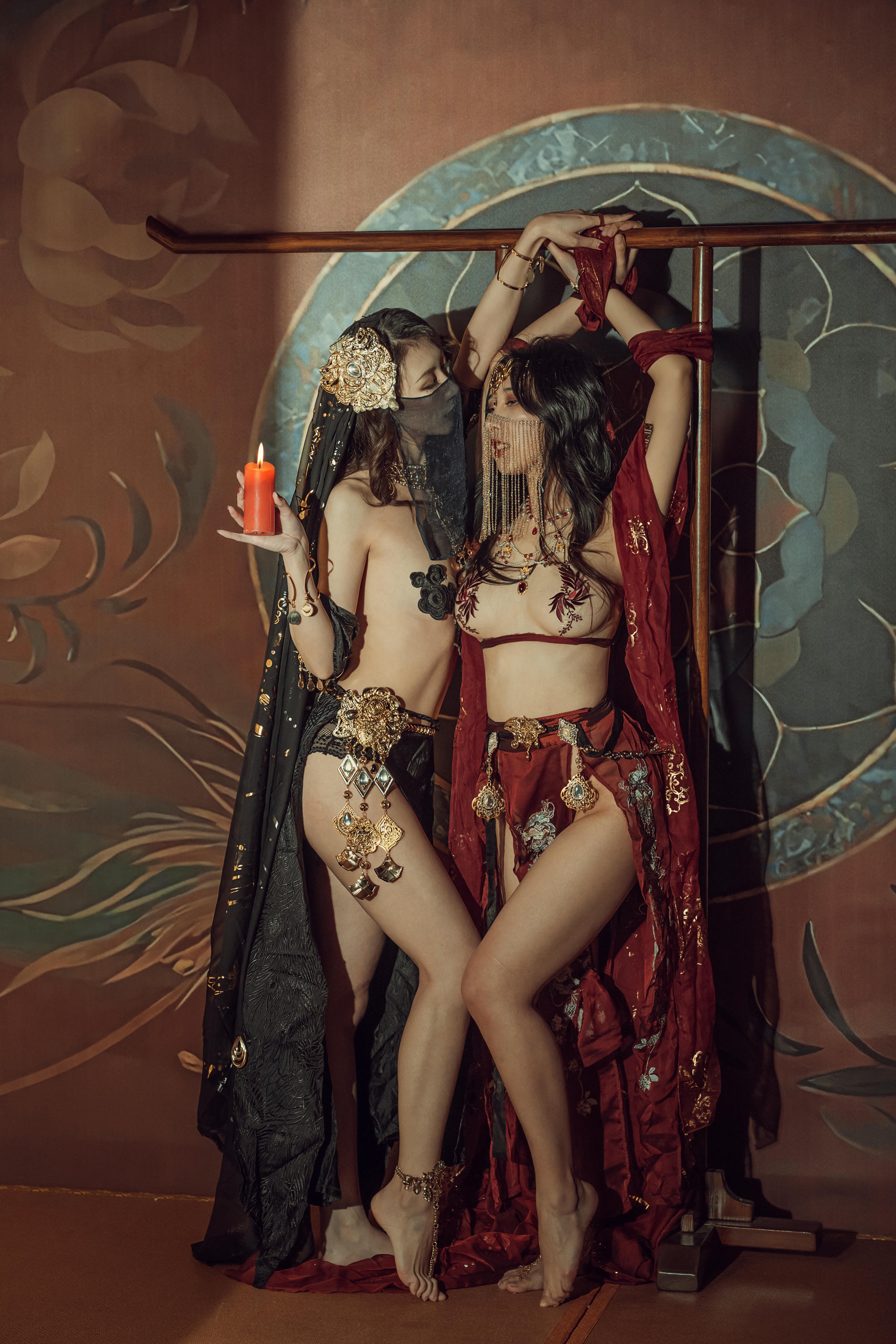 云溪溪 NO.047 奶桃 双人古风 [50P-657MB]_第1集