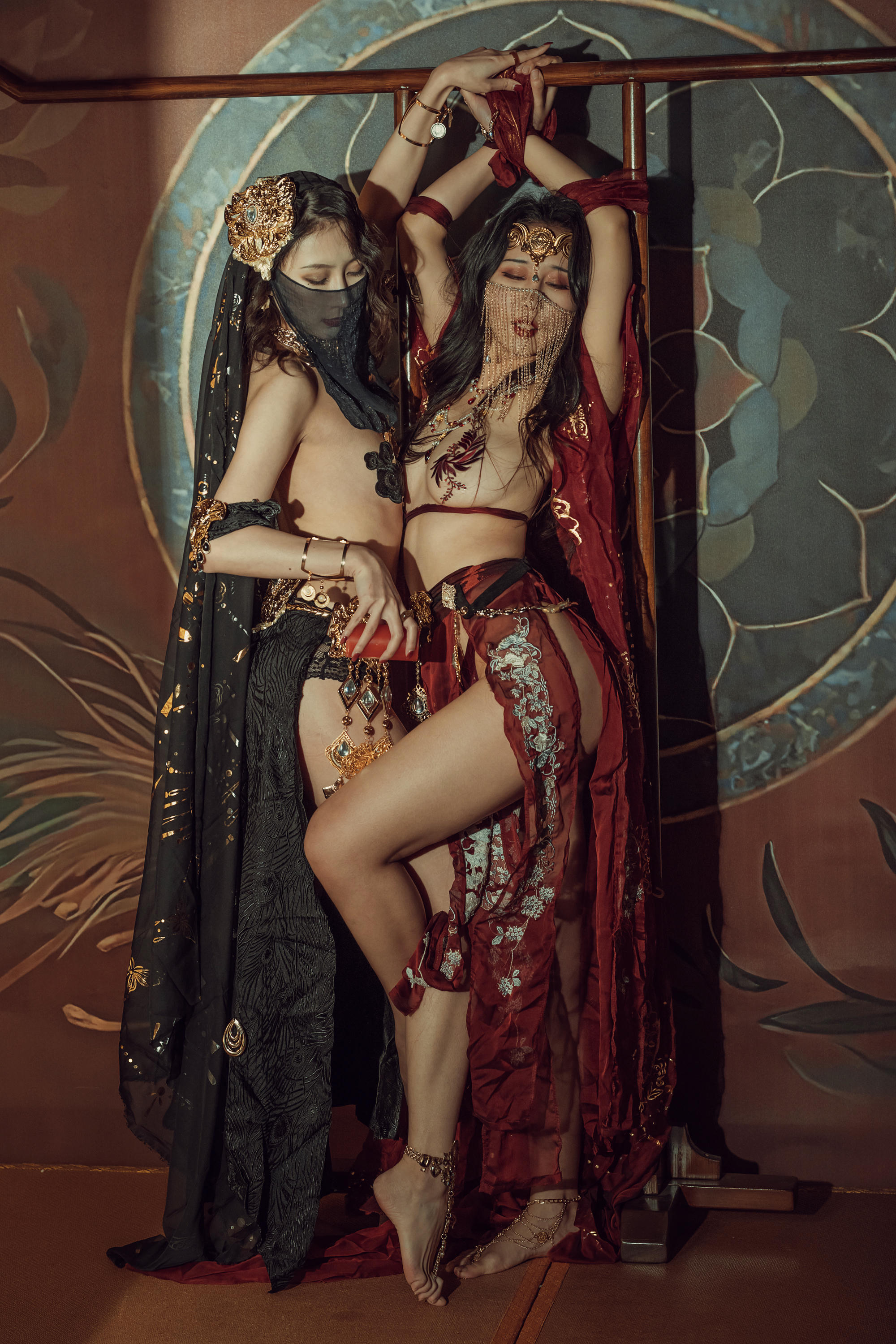 云溪溪 NO.047 奶桃 双人古风 [50P-657MB]_第1集