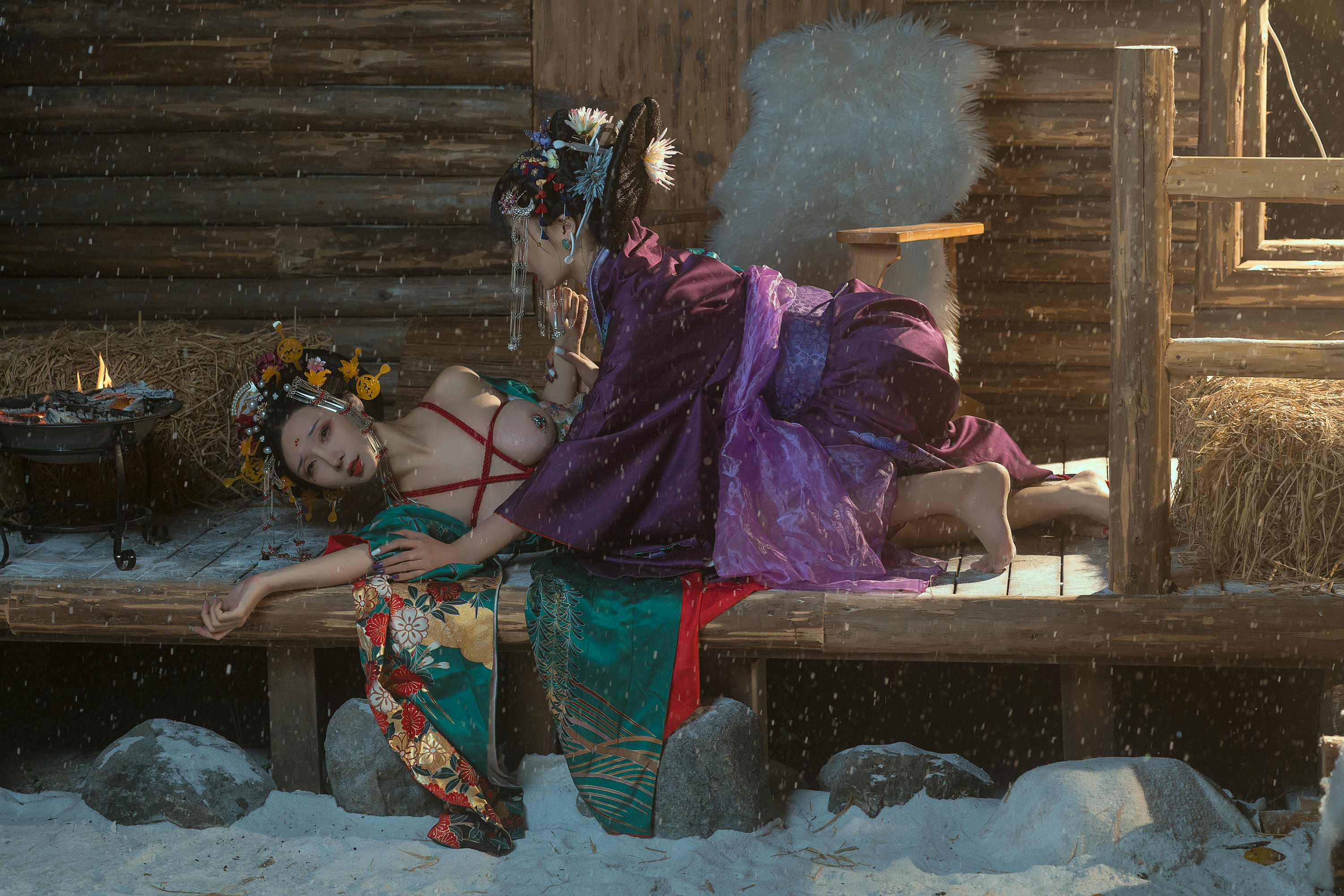 云溪溪 NO.051 奶桃 花吟 [5V150P-1.87G]_第7集