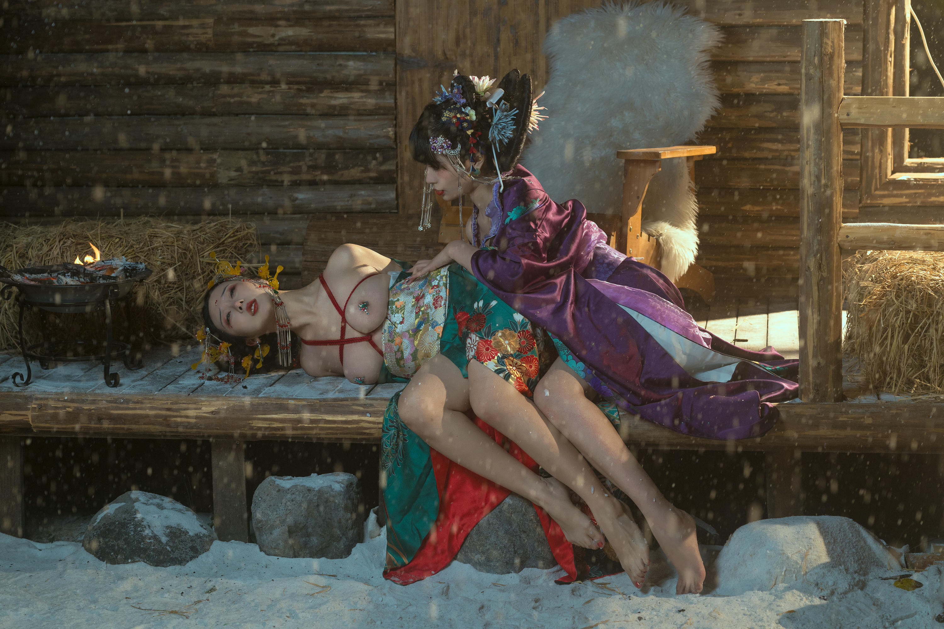 云溪溪 NO.051 奶桃 花吟 [5V150P-1.87G]_第7集