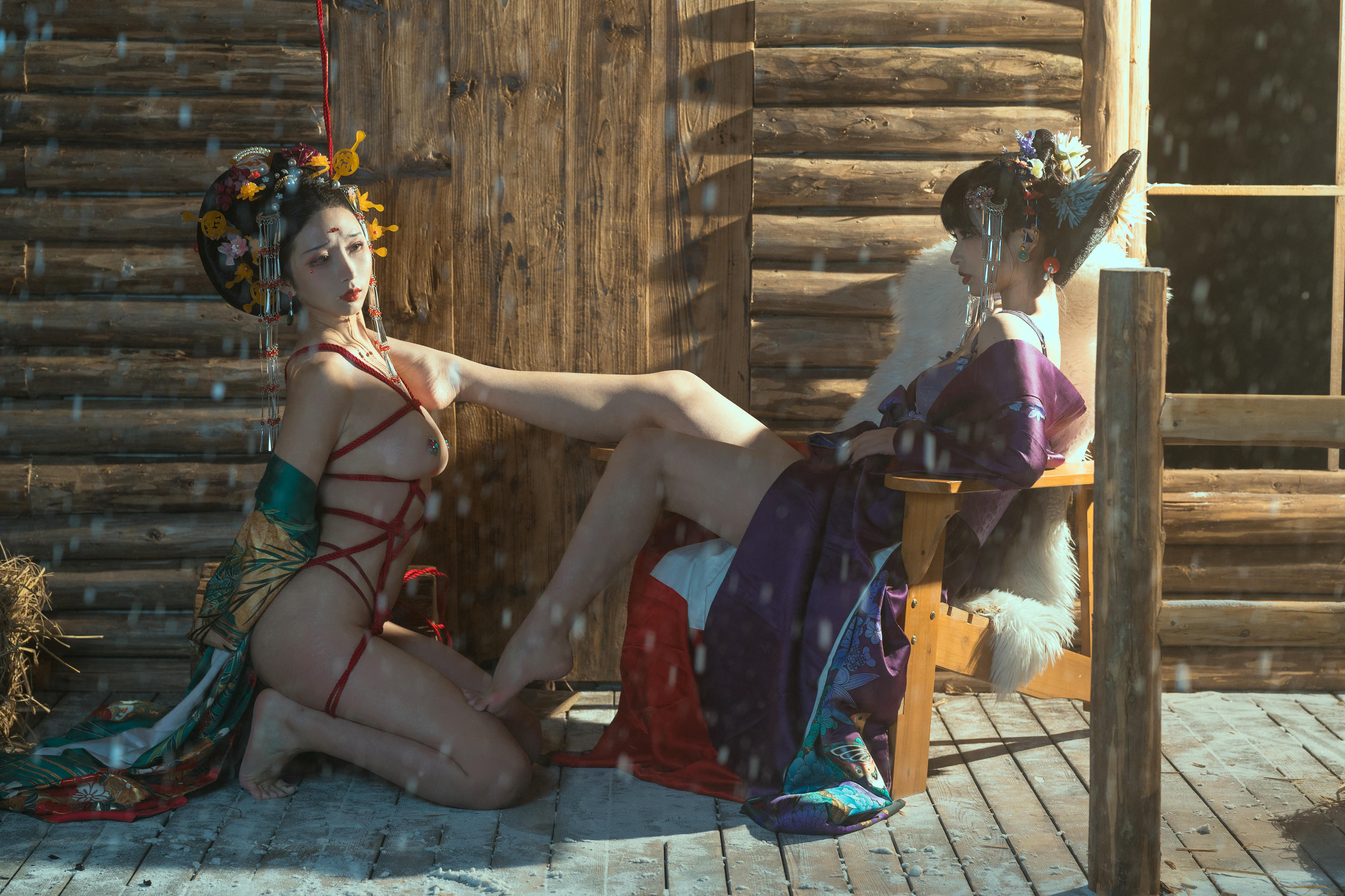 云溪溪 NO.051 奶桃 花吟 [5V150P-1.87G]_第8集