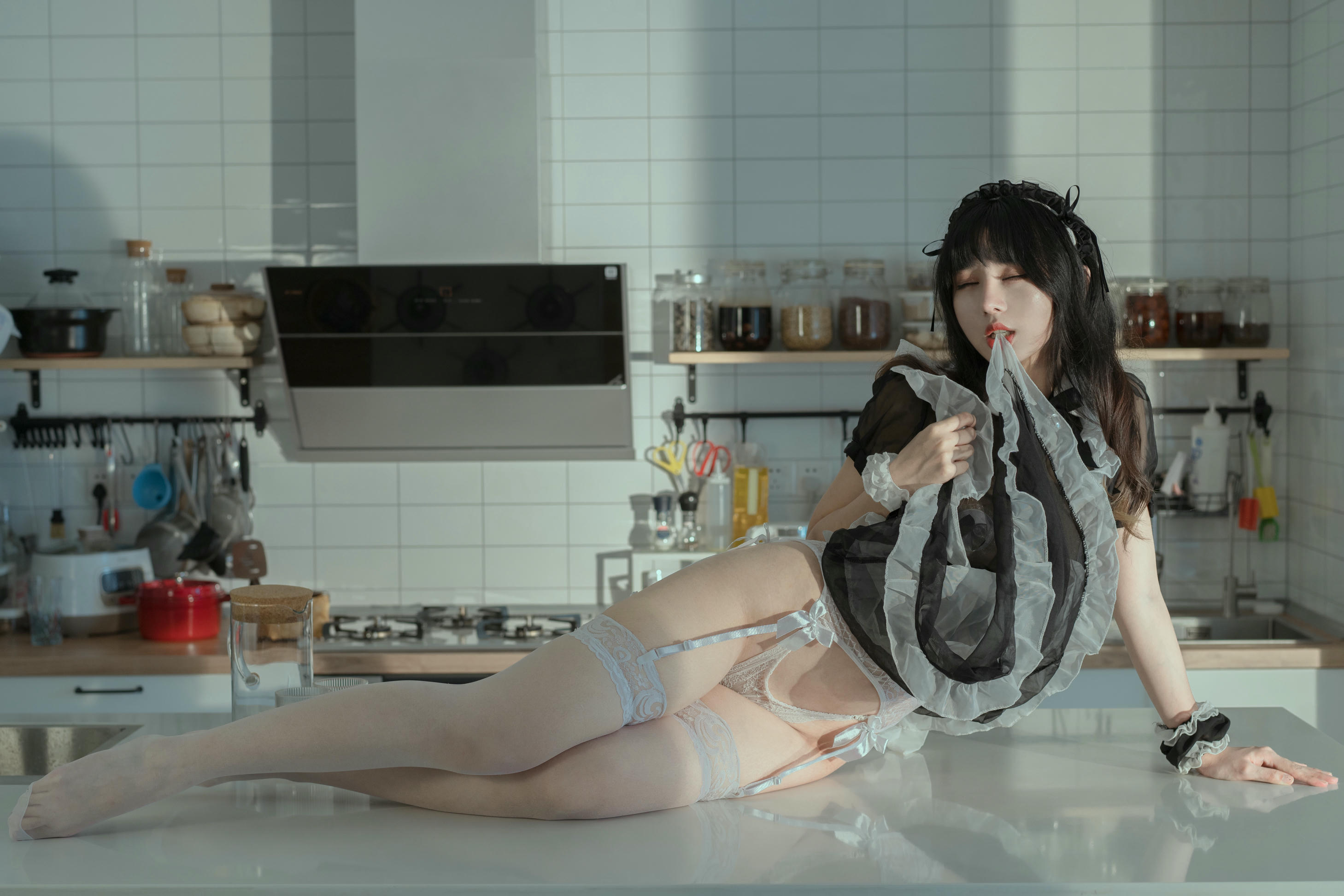 云溪溪 NO.006 奶桃 女仆 [40P8V-603MB]_第1集