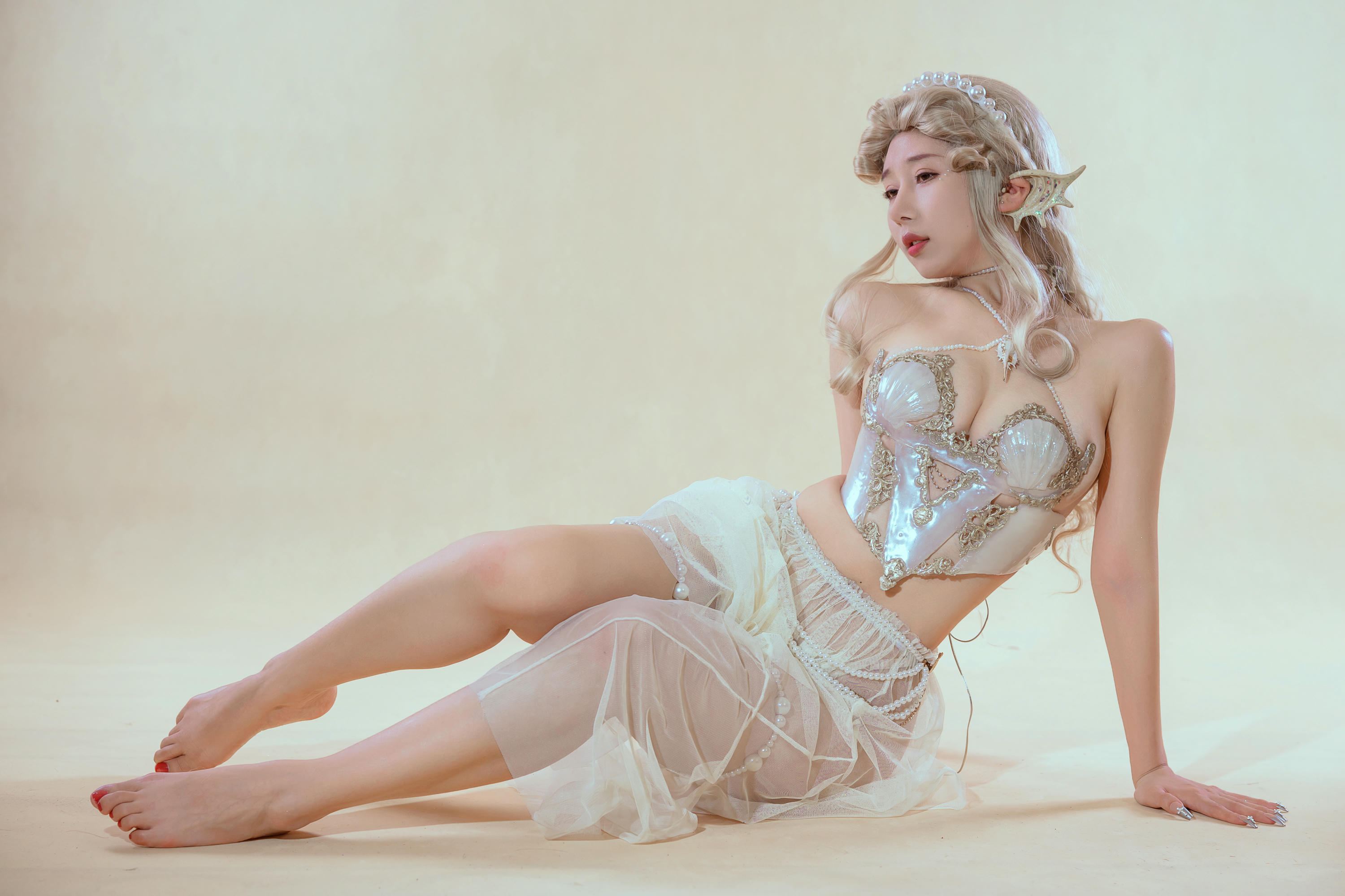 云溪溪 NO.059 珊迦娜·人鱼（奶桃桃）[31P-266.7M]_第1集